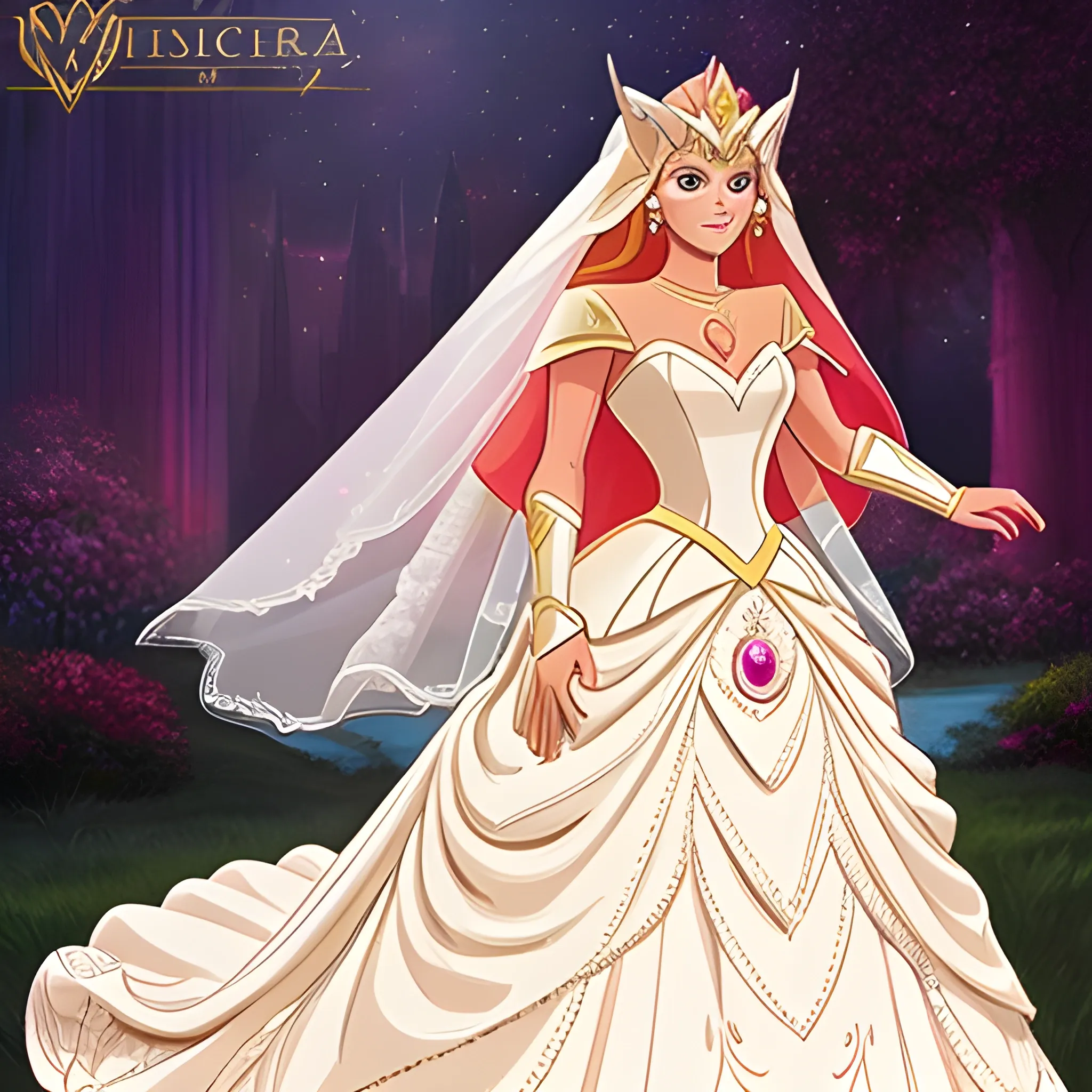 princess wedding dress majestic she-ra