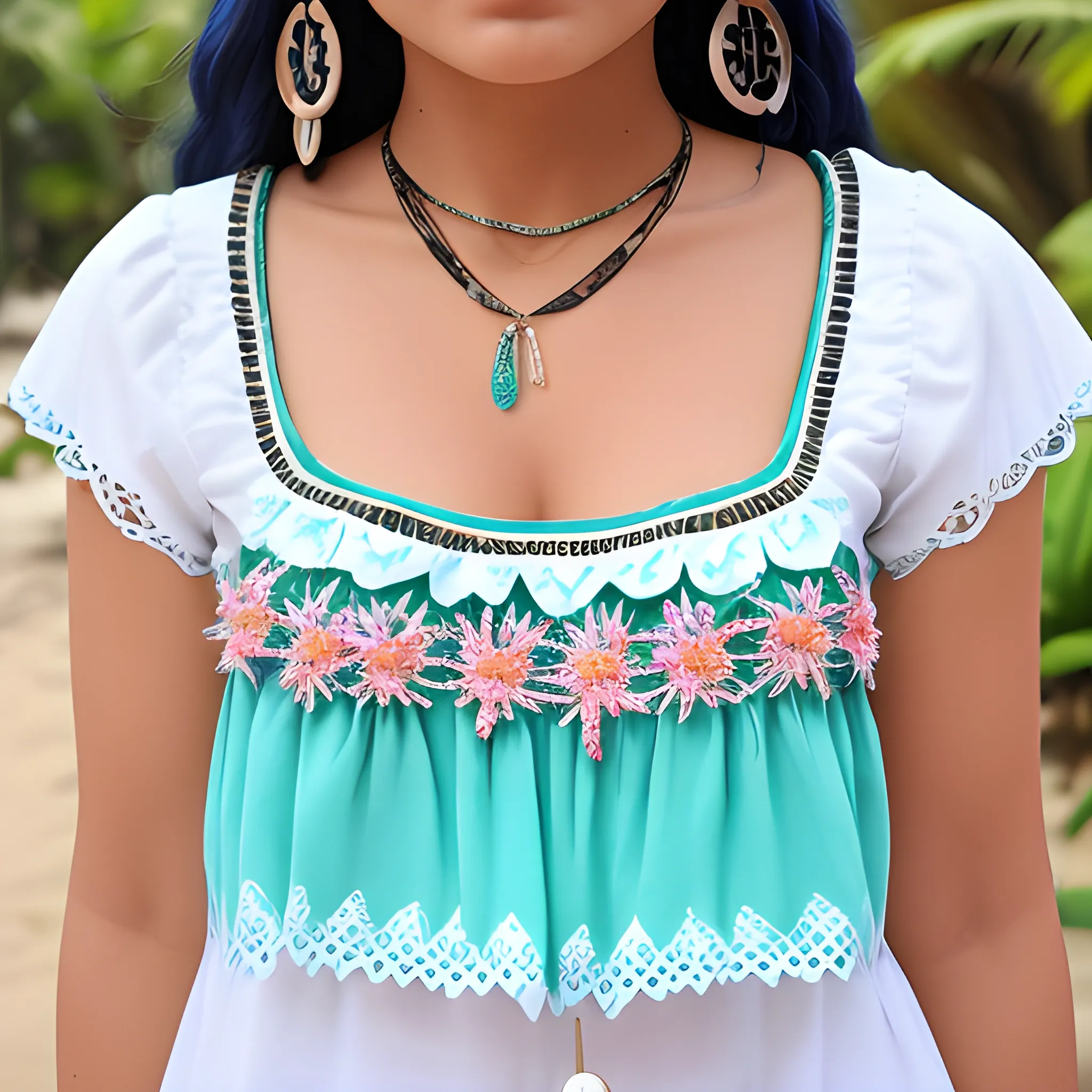  sereia de mini blusa 