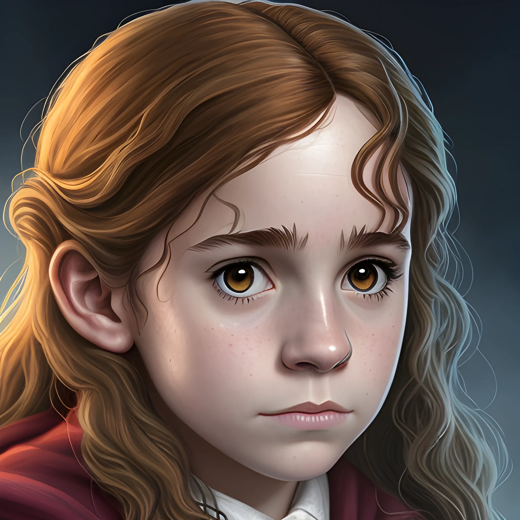 Hermione Granger，close up