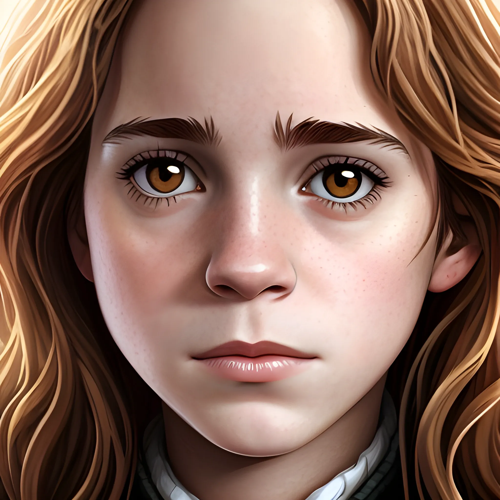 Hermione Granger，close up