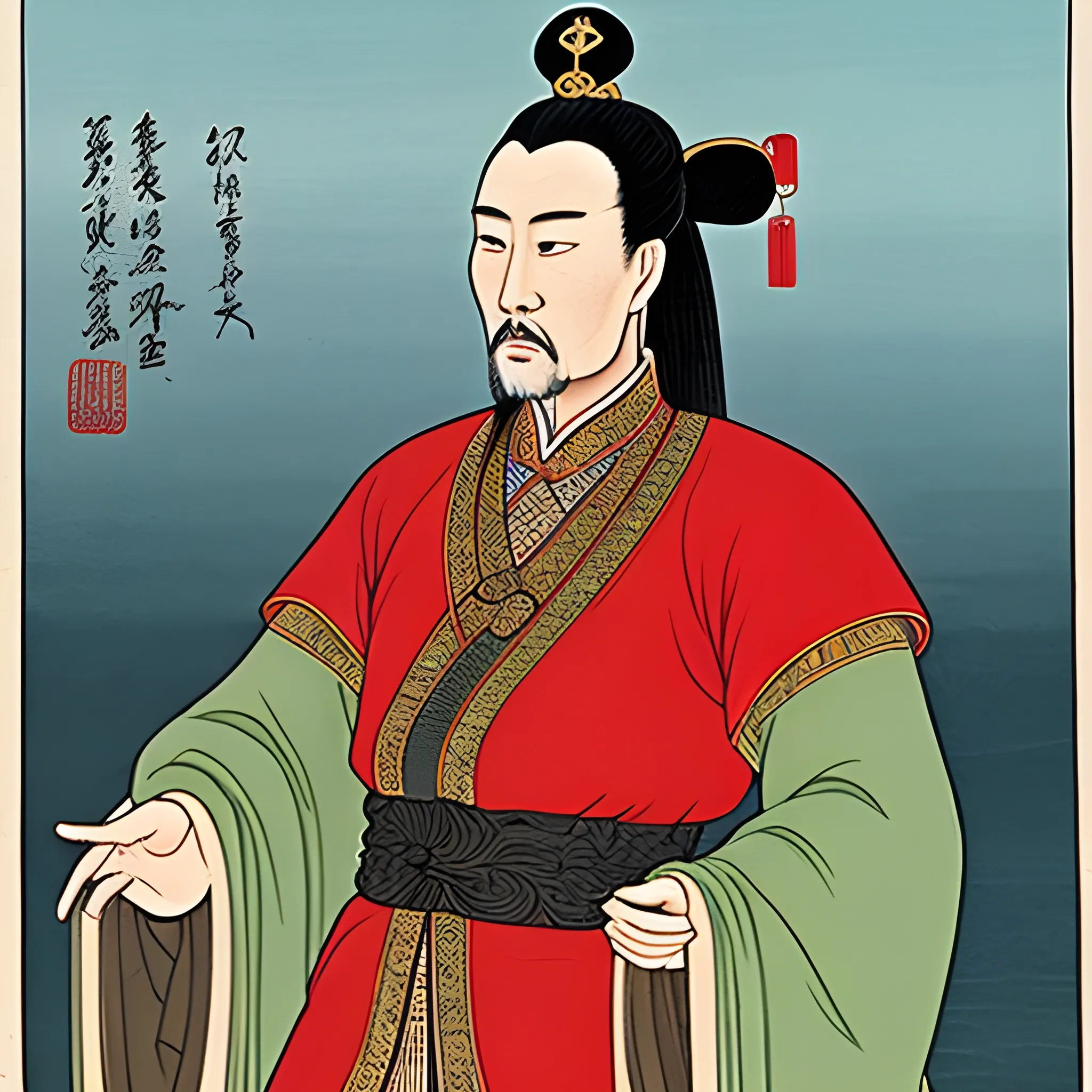 In China's "Water Margin", Song Huizong was described as a heinous and stupid emperor. In fact, he still had achievements in the early days of his reign, but there were too many treacherous officials. Cai Jing and Gao Qiu made Song Huizong gradually lose his ability to govern and began to seek pleasure. There is a saying about him "Huizong is capable of everything, but he cannot be the king's ear." His emperor actually fell from the sky. His elder brother Song Zhezong died young and had no heirs, so his younger brother became emperor and made the Song Dynasty a shameful dynasty in history.
, Water Color