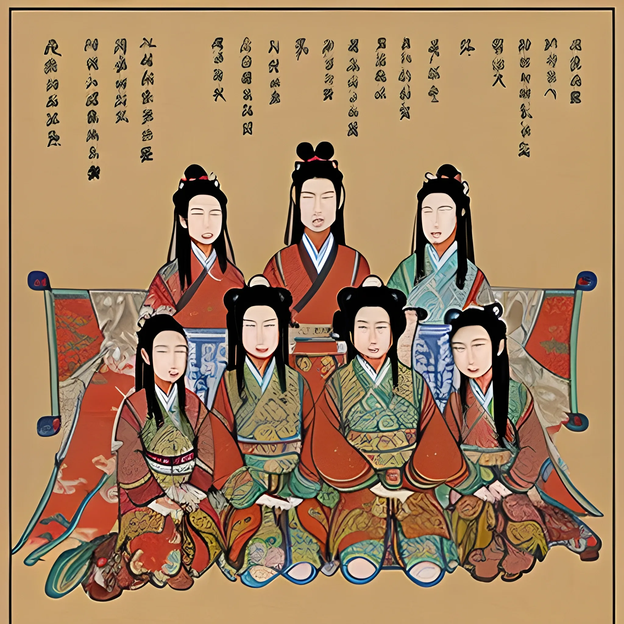During the Northern Song Dynasty in China, the Jin people forcibly abducted the royal family of the Song Dynasty and sexually insulted them

