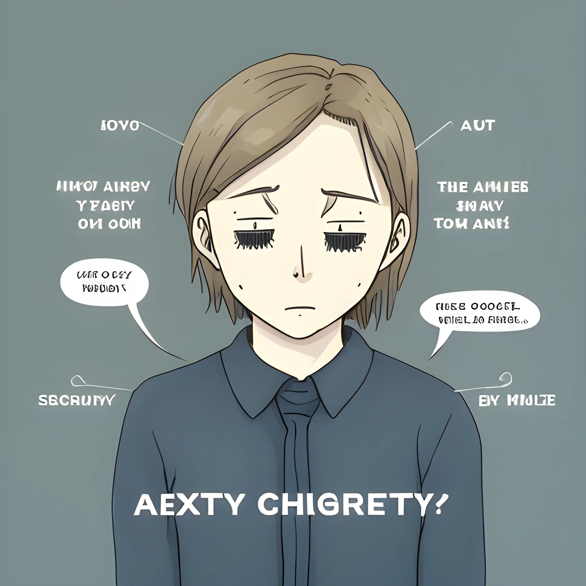 image related to someone who manages anxiety
