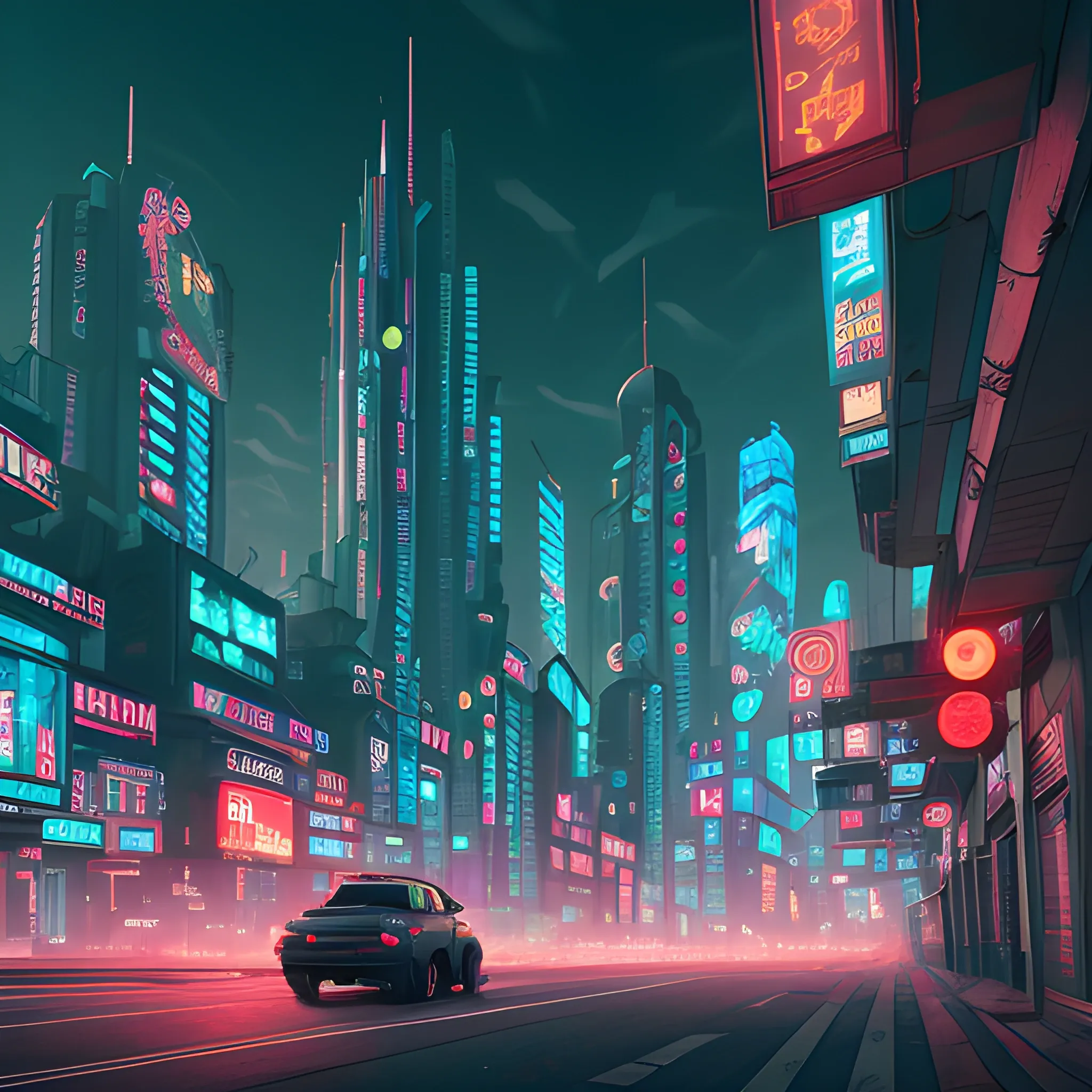 4k, beautiful, city, background of a cyberpunk  MAD DOG JONES, red color scheme (masterpiece, best illustration, no humans, no cars), vaporwave, pandemic city, side, blue, semi realistic, dreamscape, award winning masterpiece with incredible details, liminal space, highly detailed, cinematic ,rim lighting ,octane render, wvebg1, bganidusk

