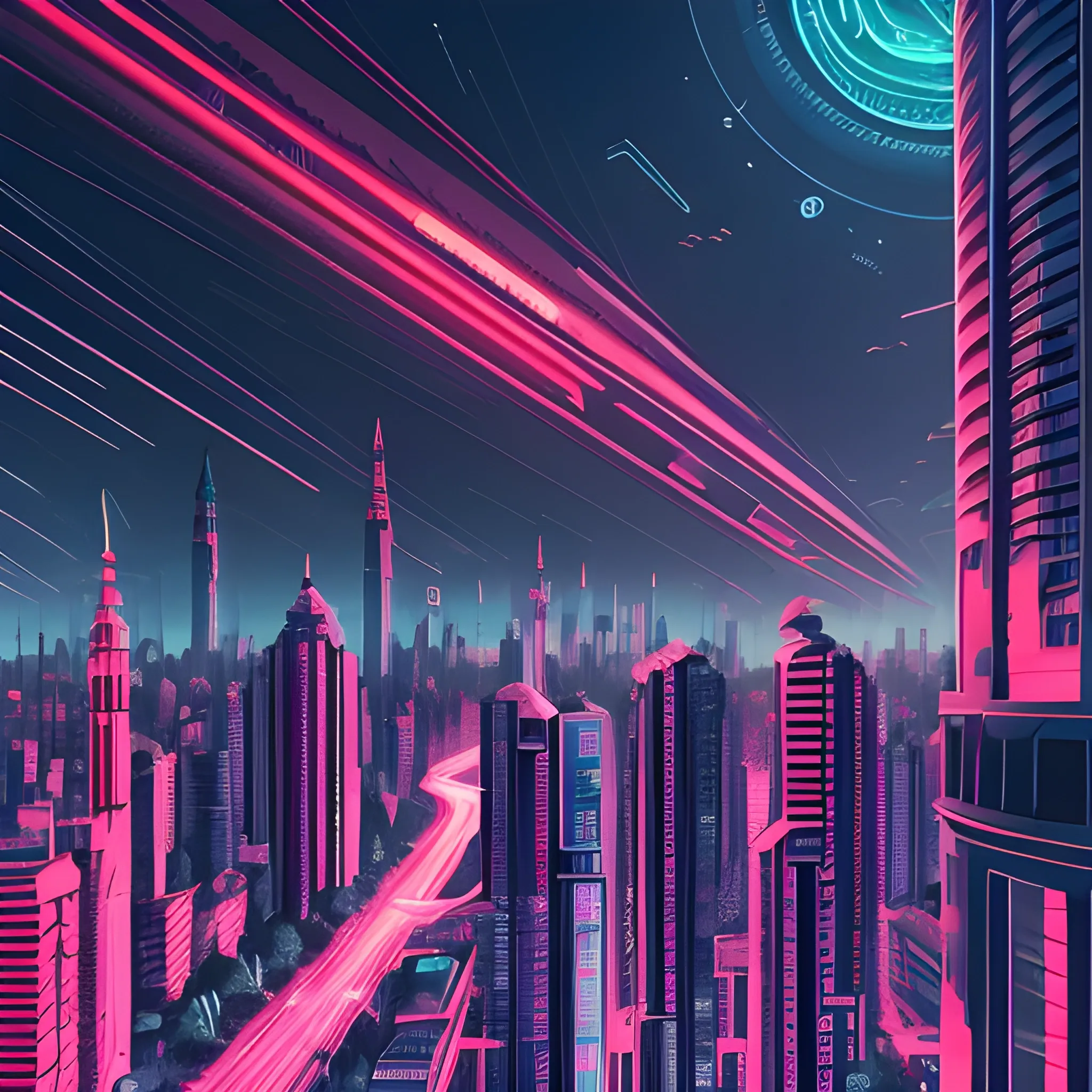 4k, beautiful, city, background of a crypto world by MAD DOG JONES, news app, red black colors, best illustration, no humans, no cars, vaporwave, realistic, dreamscape, incredible details, liminal space, highly detailed, cinematic ,rim lighting, trending on Behance HD

