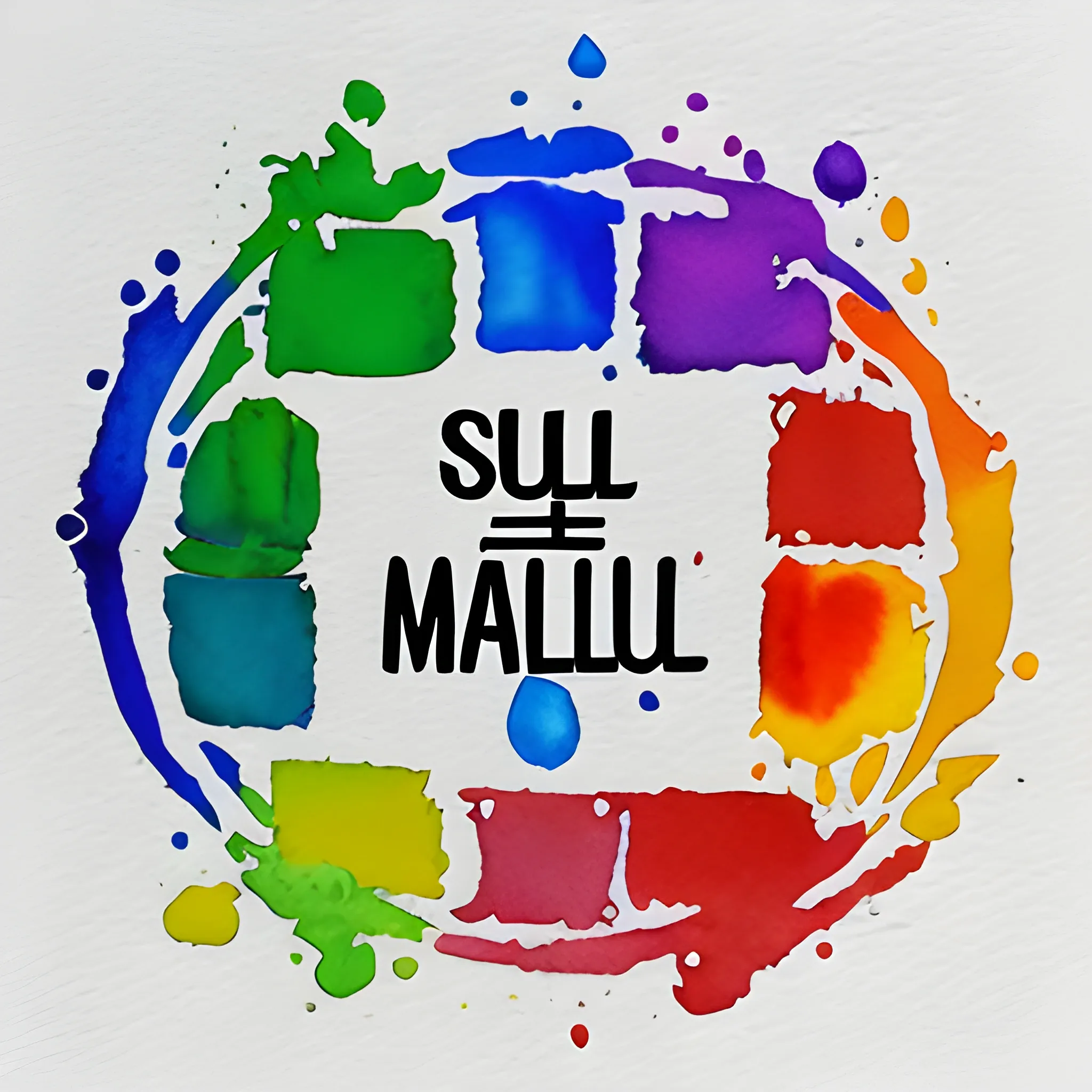 logo,,sueli mello,, Water Color