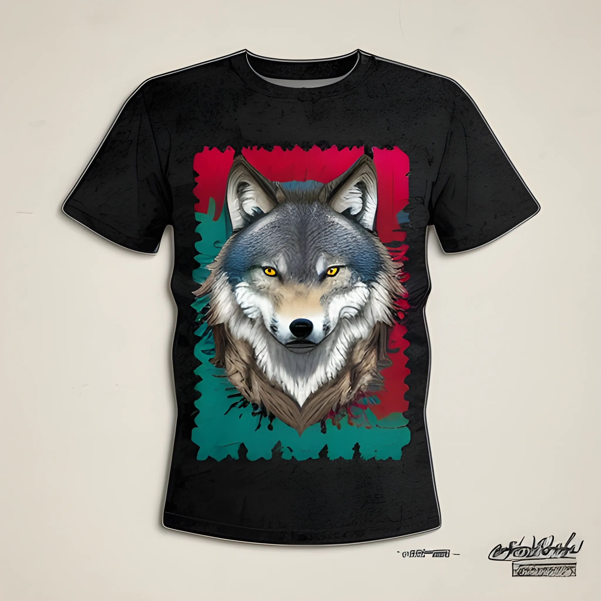 A detailed illustration, wolf warrior medium shot splash, t-shirt graphic design piece of artwork, anime, comic, animation , flat design of one retro, colorful shades, highly detailed clean, vector image, flat white background, isometric, vibrant vector, t-shirt design, mediaval armor, anime, vintage, rustic, distressed texture, faded colors, line art, beach living, engraving style, background white, no shadows.