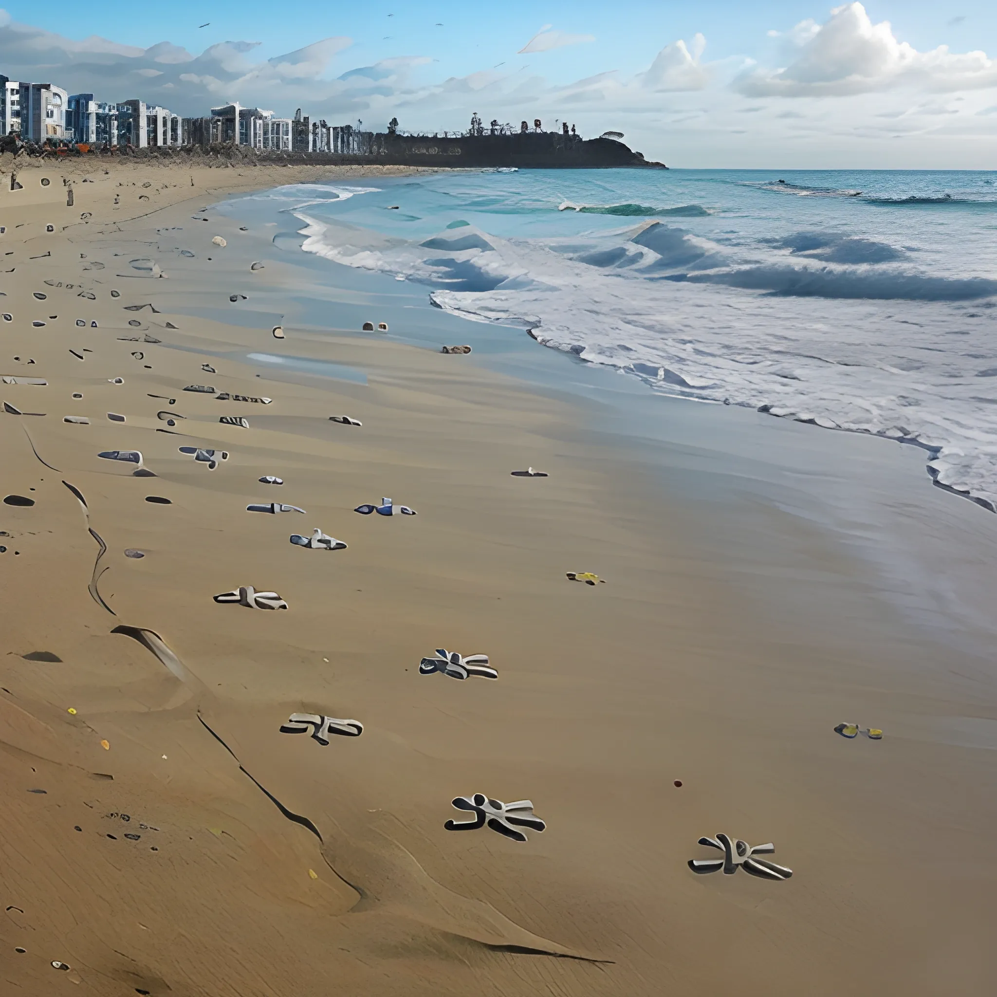 playas totalmente contaminadas 