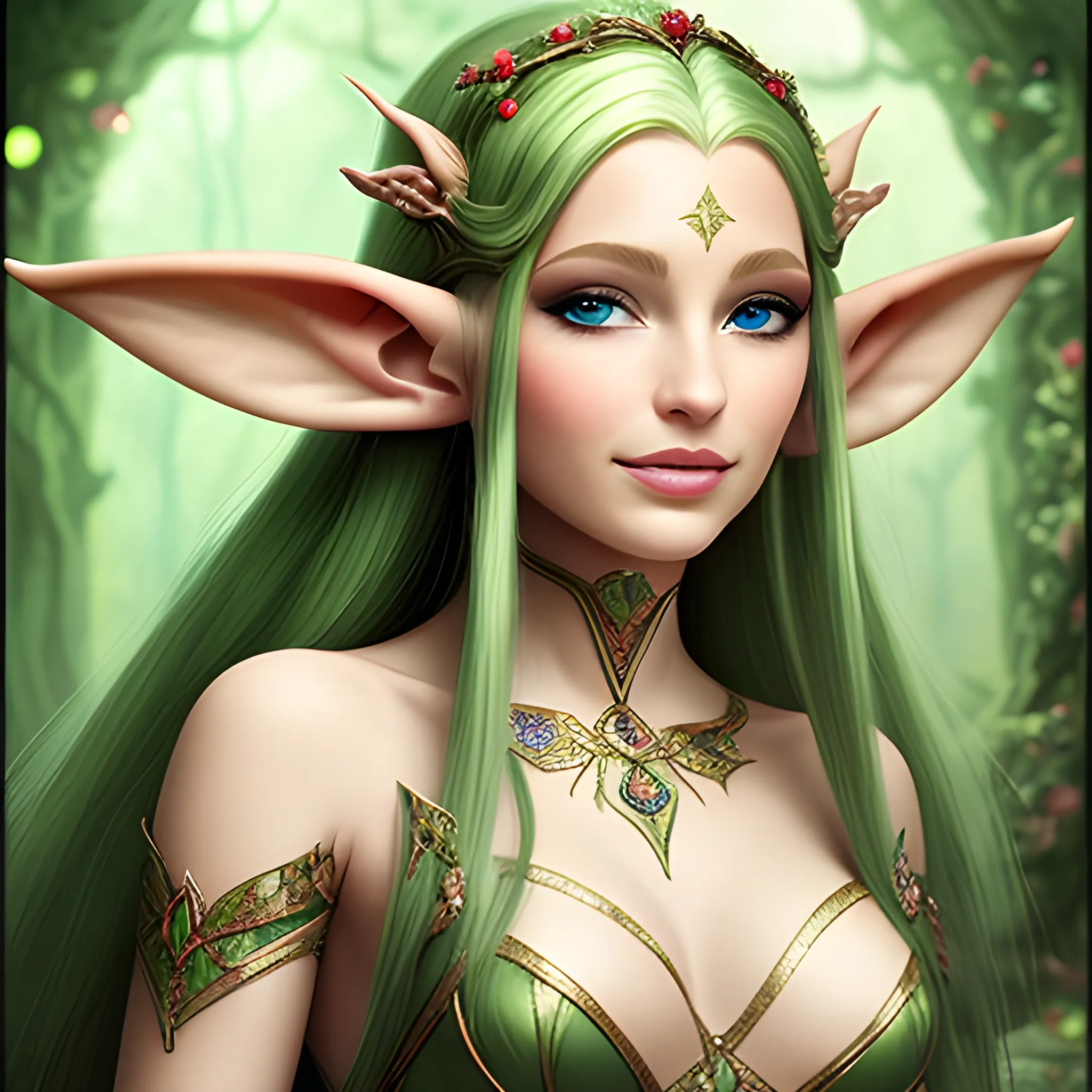 a beautyful elf
