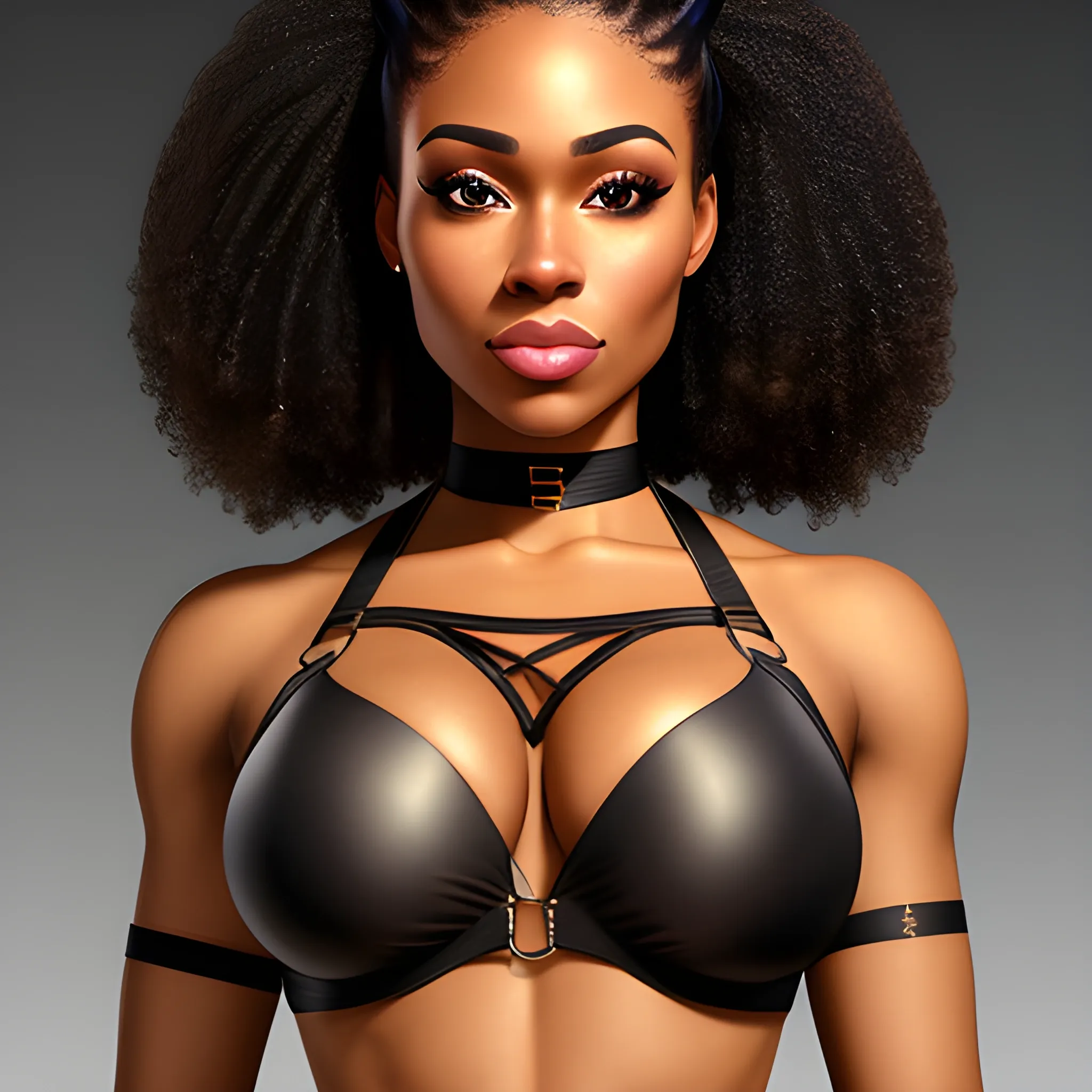 portrait, masterpiece, beautiful girl wearing lace half cup bra standing in  a bedroom, front view, looking at viewer, big chest, full body, - AI  Generated Artwork - NightCafe Creator