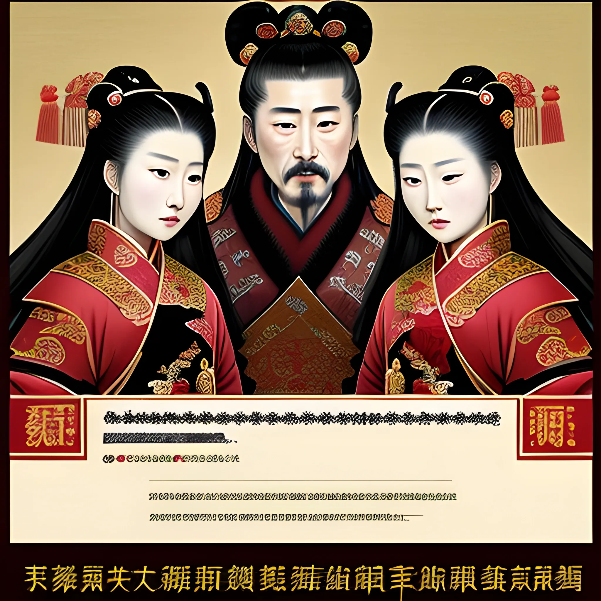 China's Northern Song Dynasty
Northern Song emperor and his concubines were captured by the Kingdom of Jin