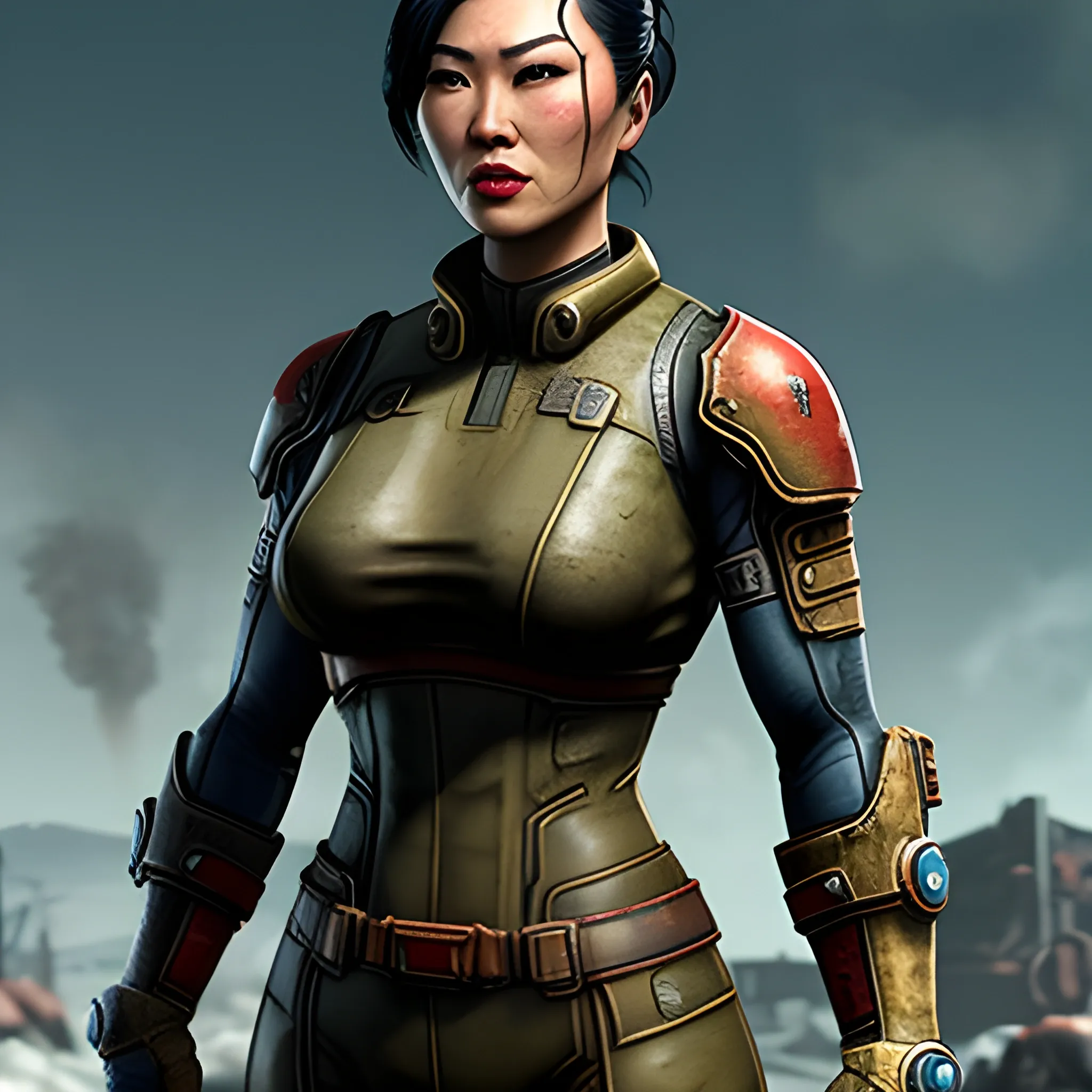 strong asian girl from Fallout 4 - Arthub.ai