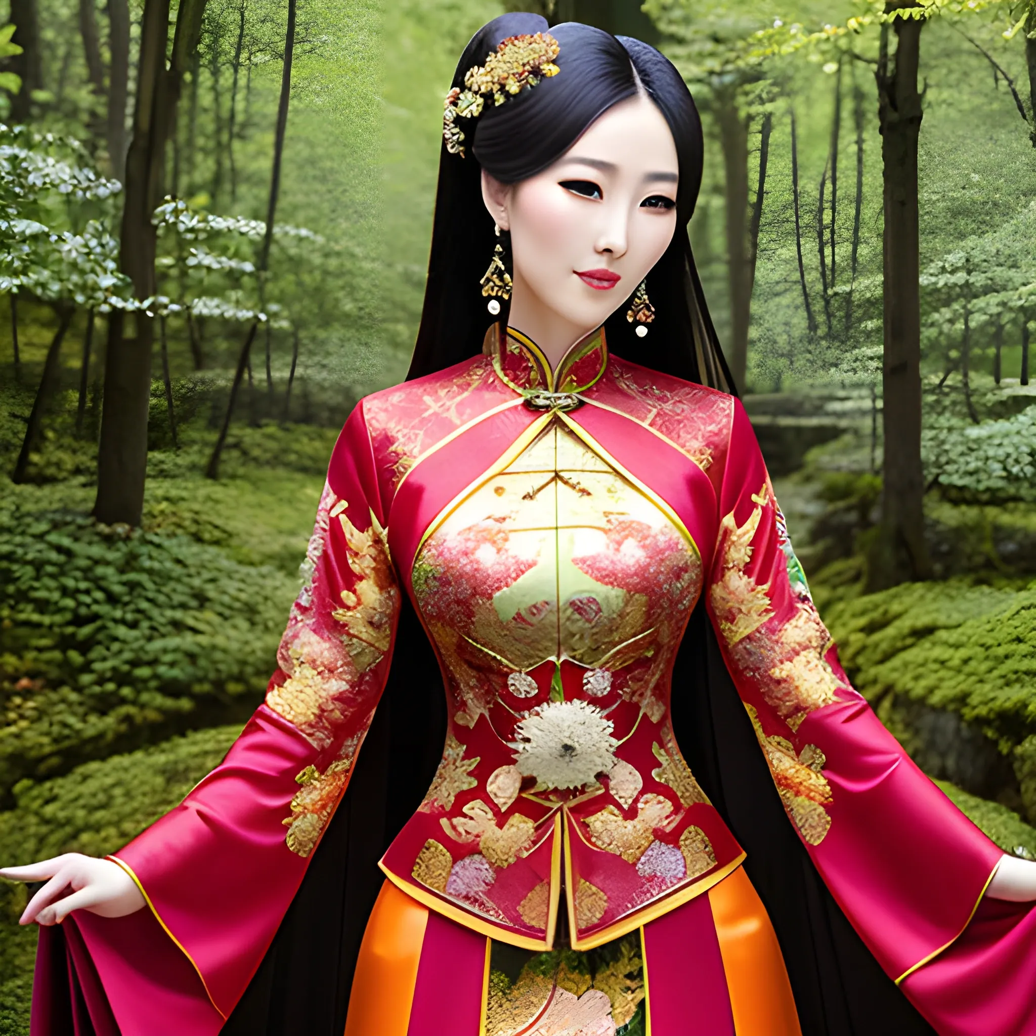 Chinese Girl National Dress: Over 1,492 Royalty-Free Licensable Stock  Vectors & Vector Art | Shutterstock