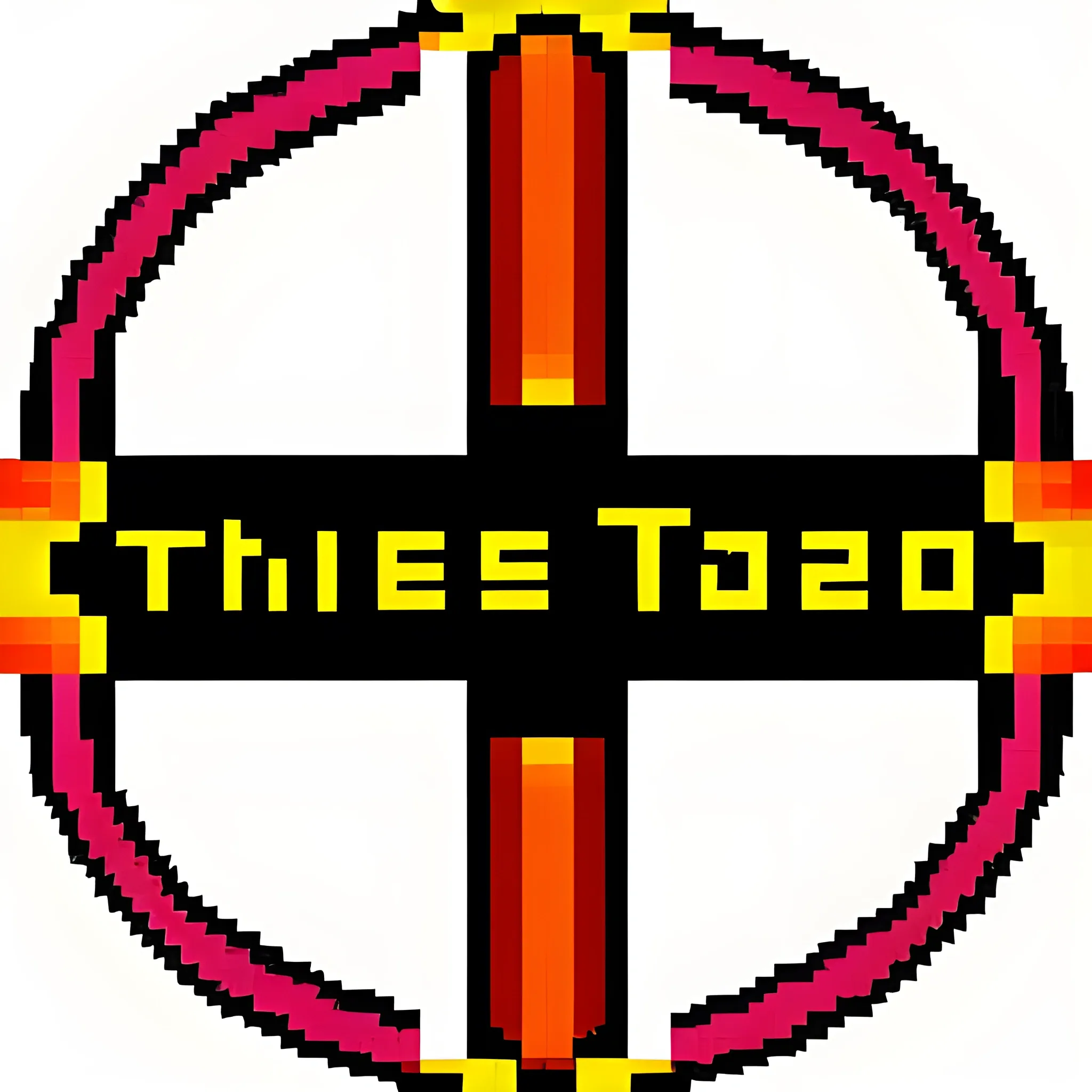 A logo for TP where T is made using threads and P is done using pixels
The final logo must contain both letter T and P
