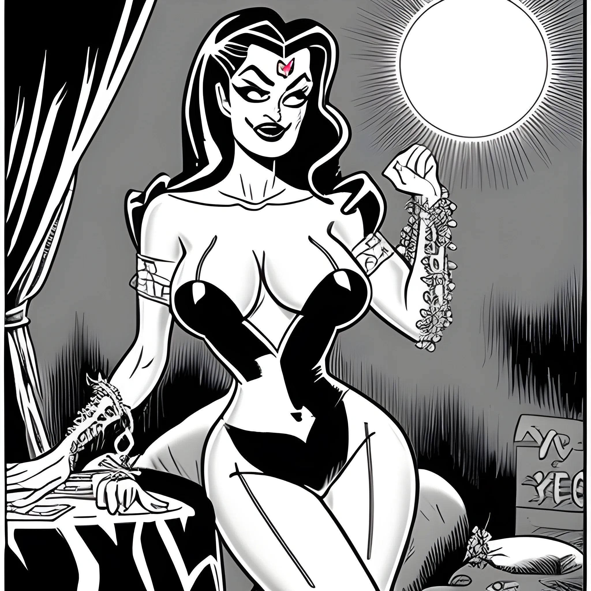 Lily Munster Sexy Cartoon Arthub Ai