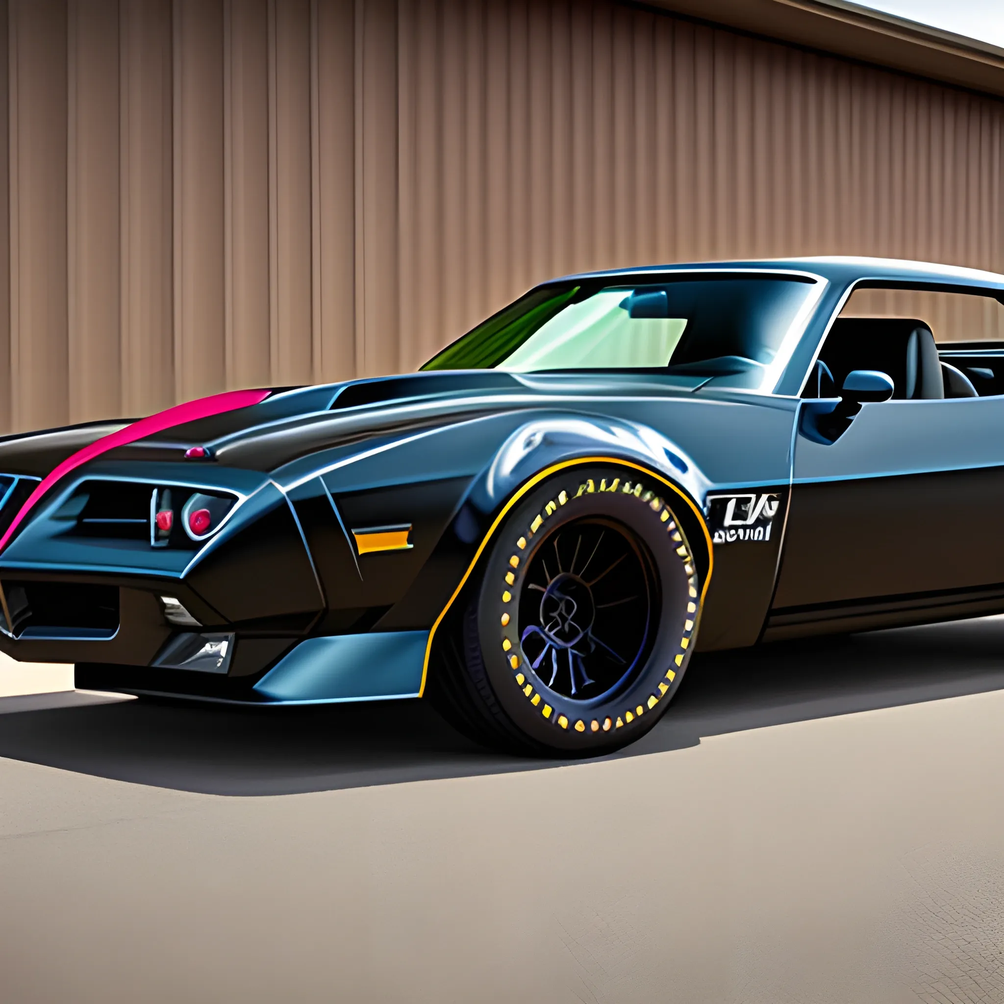 Bandit black trans am