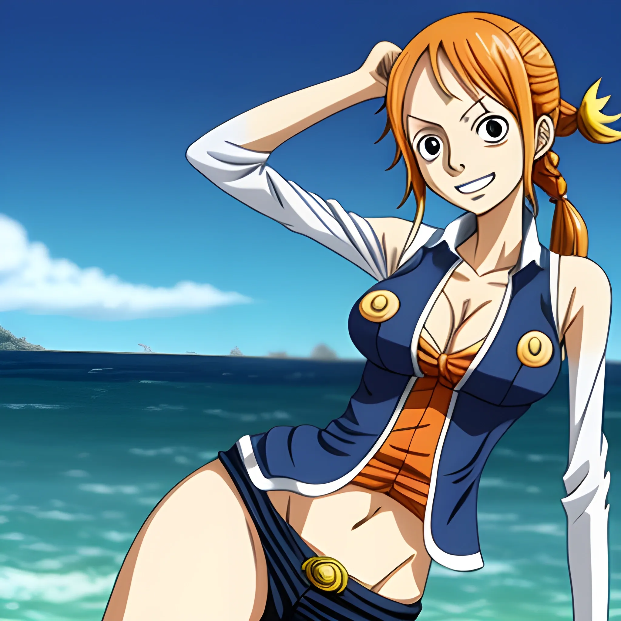 One Piece Nami The Shukko Statue - Entertainment Earth