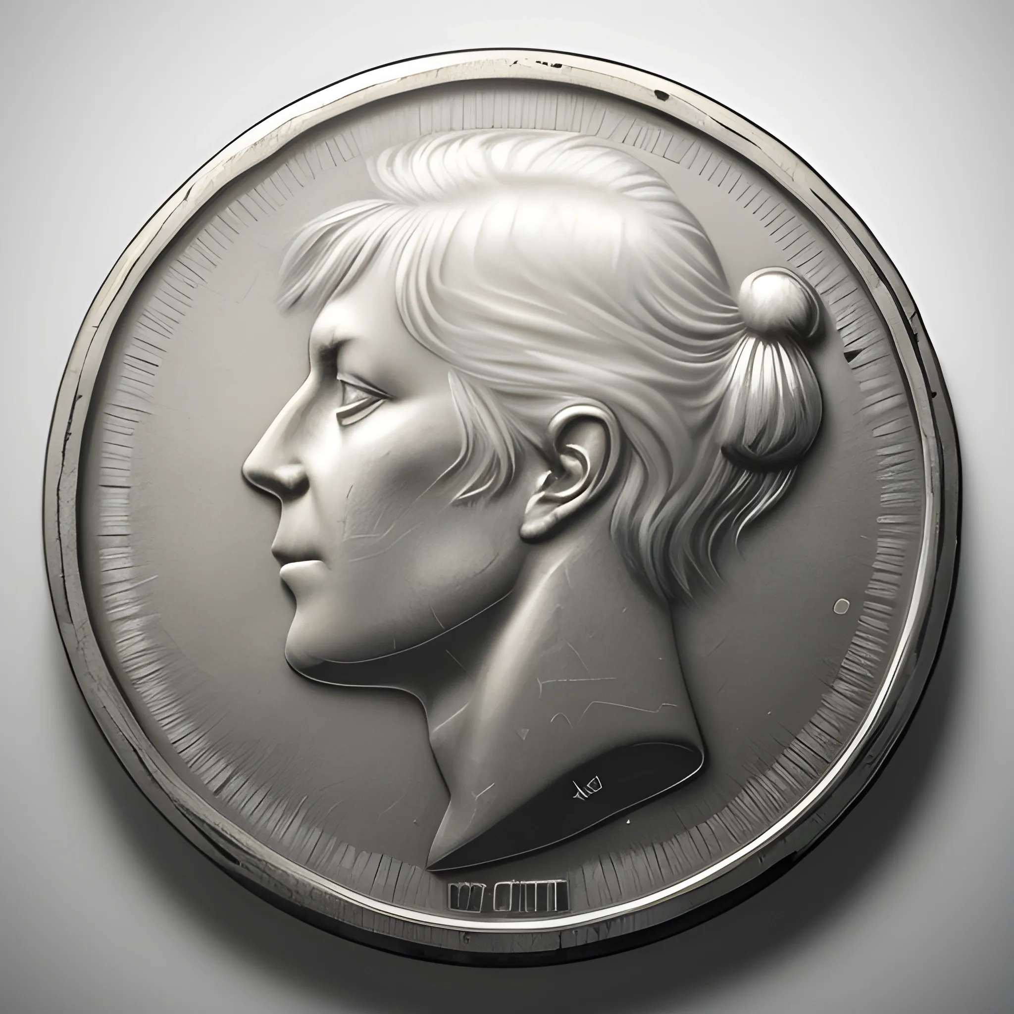 coin, one coin, 8k, high resolution, high quality, photorealistic, hyperealistic, 