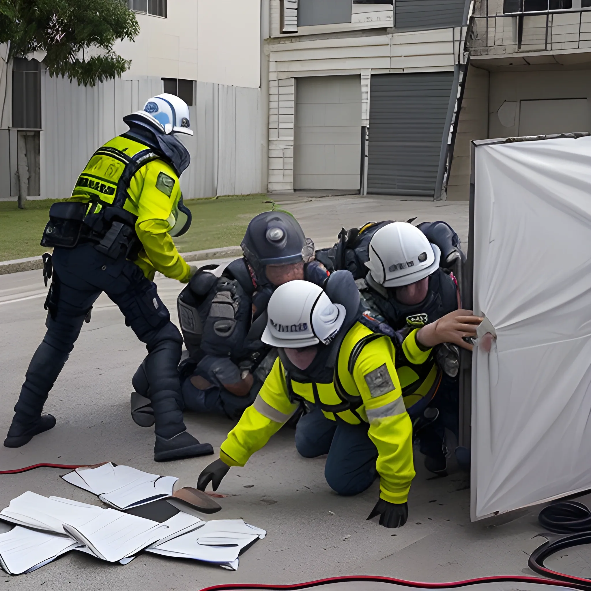 Una imagen que muestre un equipo intrínsecamente seguro en acción, resaltando su rendimiento y eficiencia en situaciones desafiantes.