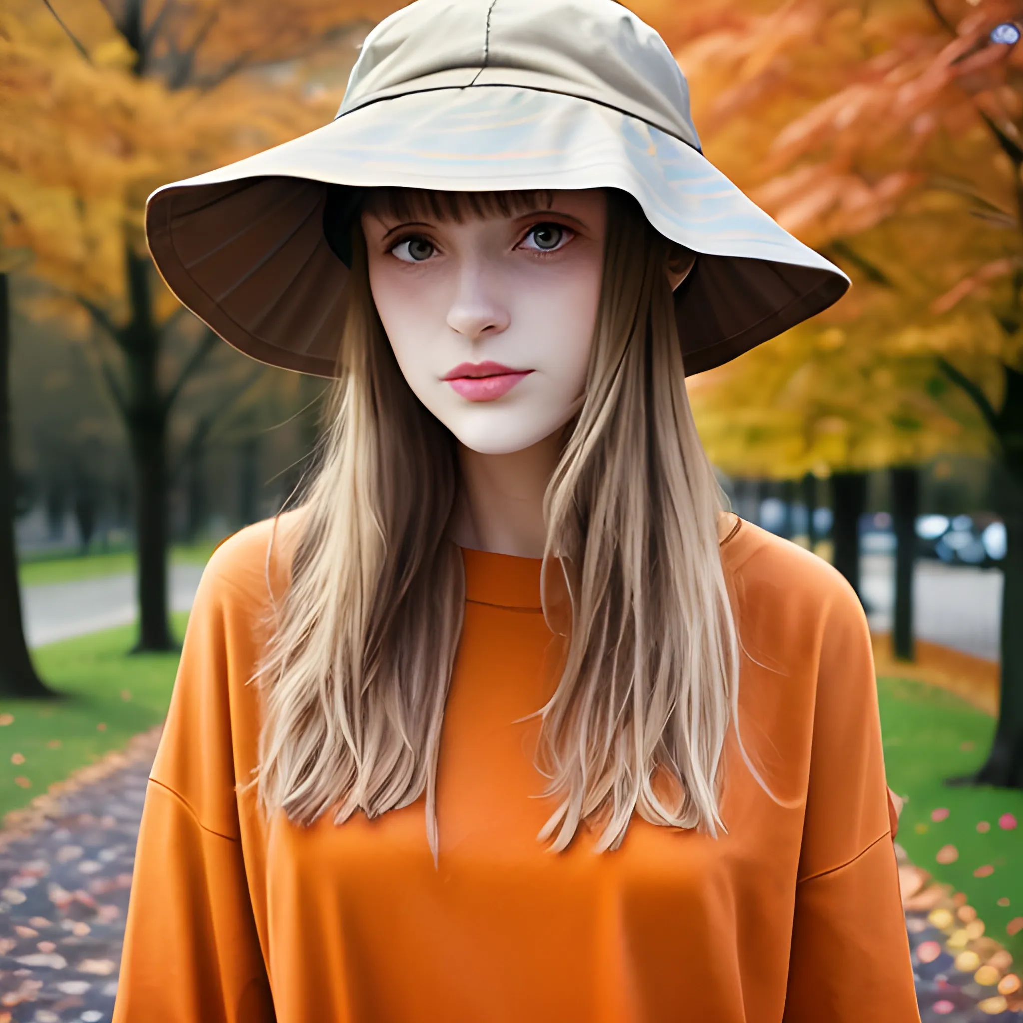 bucket hat, autumn - Arthub.ai