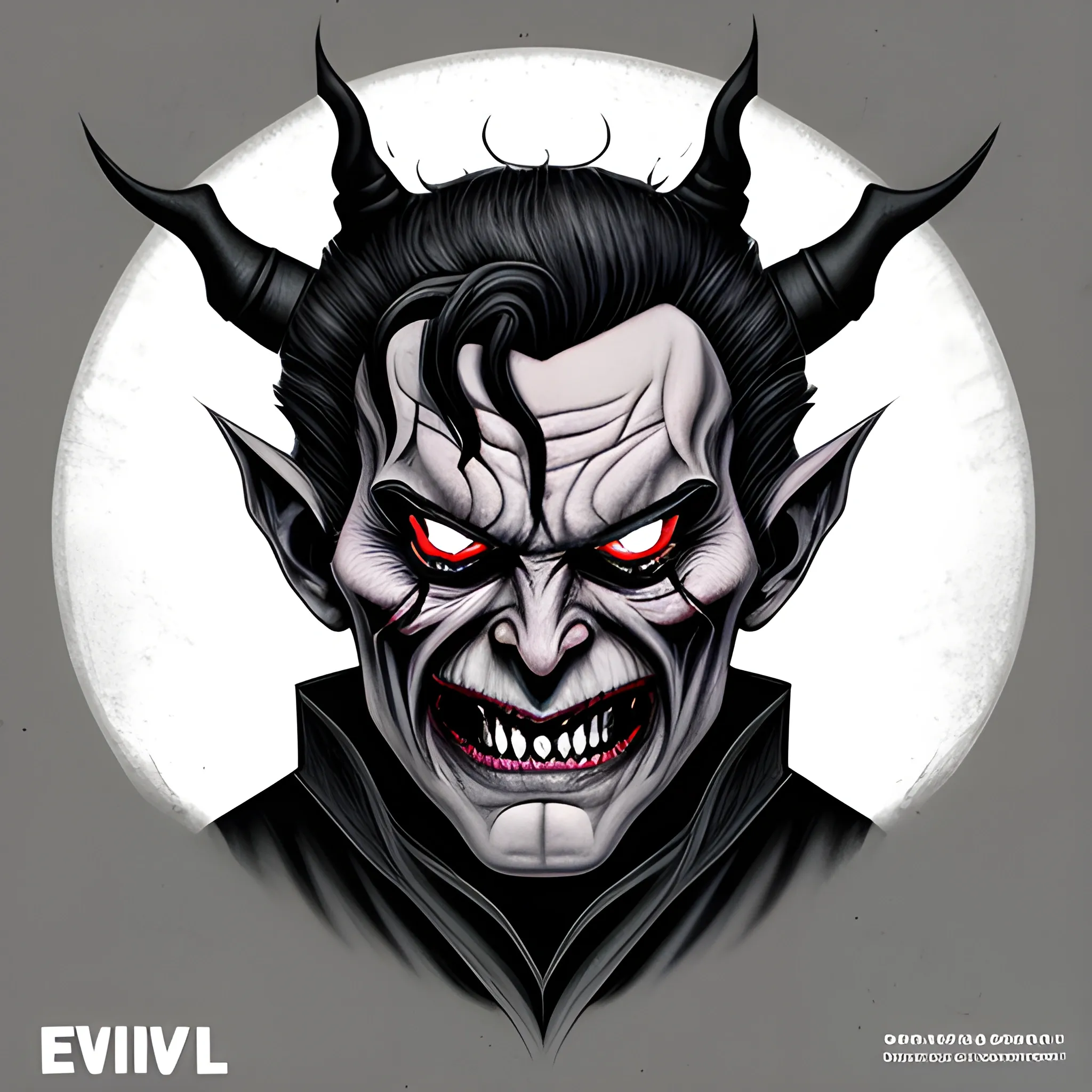 Evil knevil illustration 