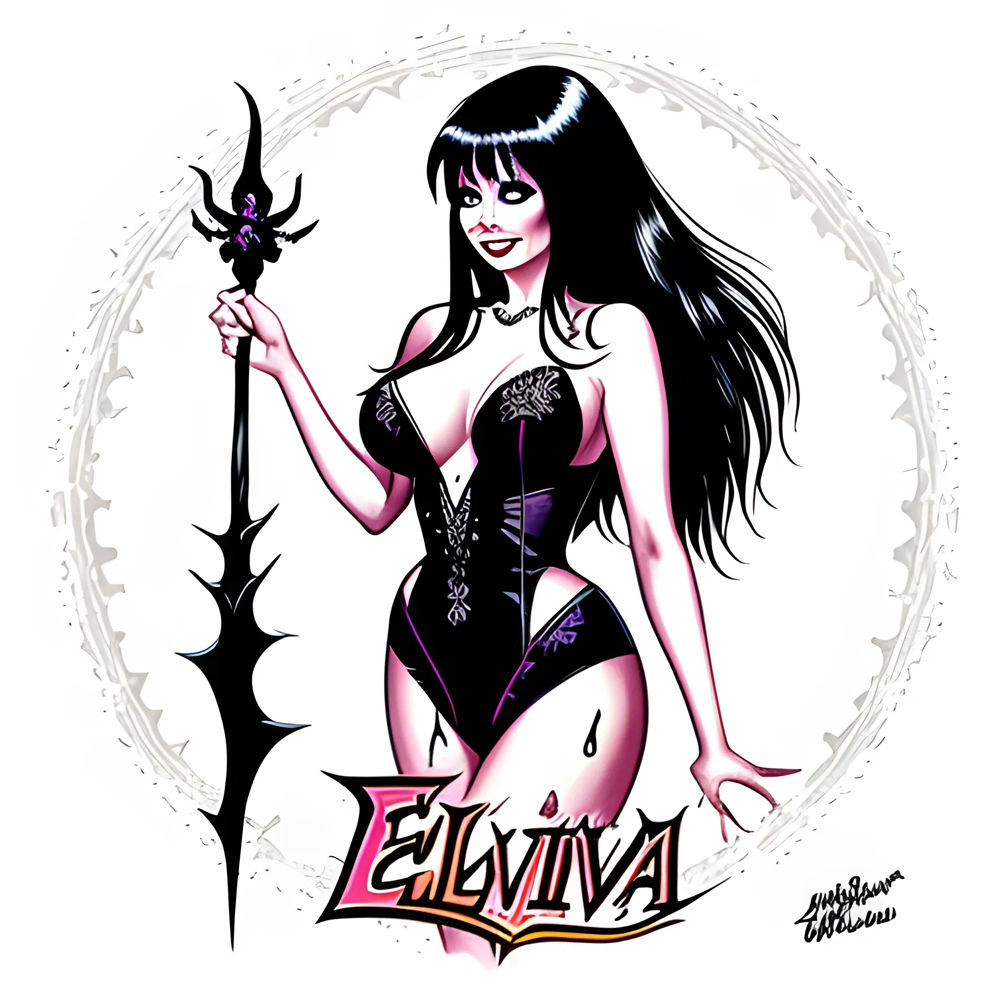 Elvira illustration 