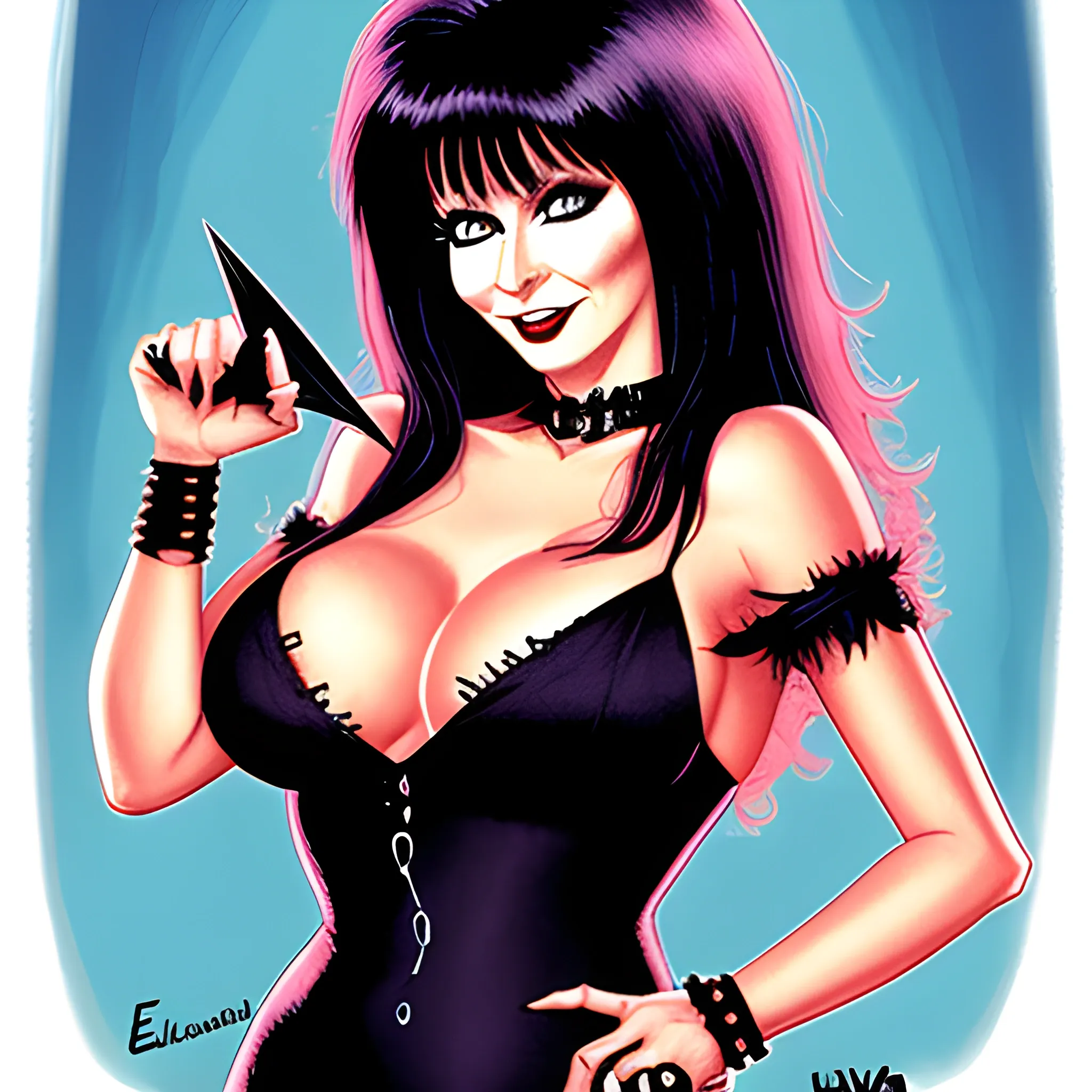 Elvira illustration 