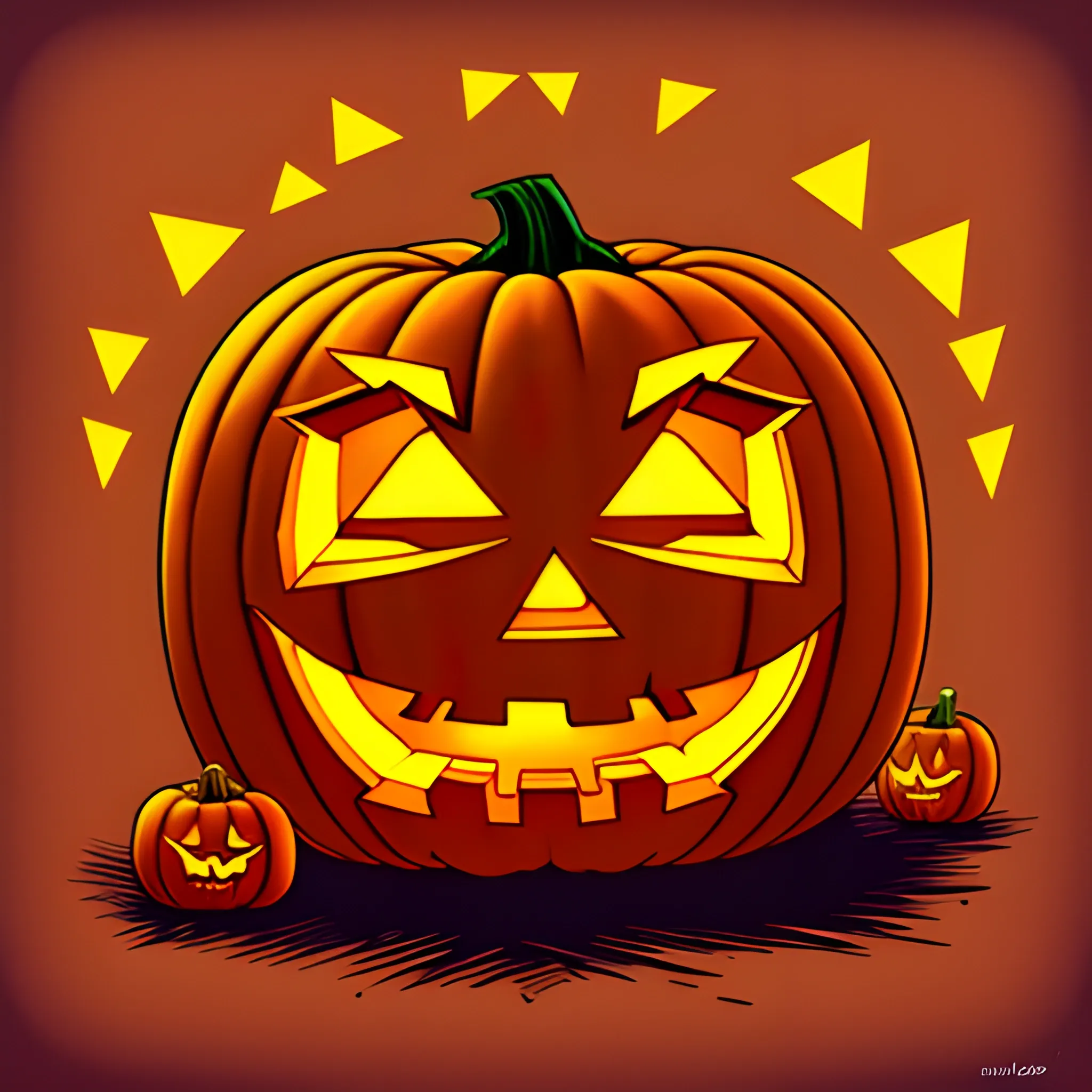 Jack o lantern Cartoon