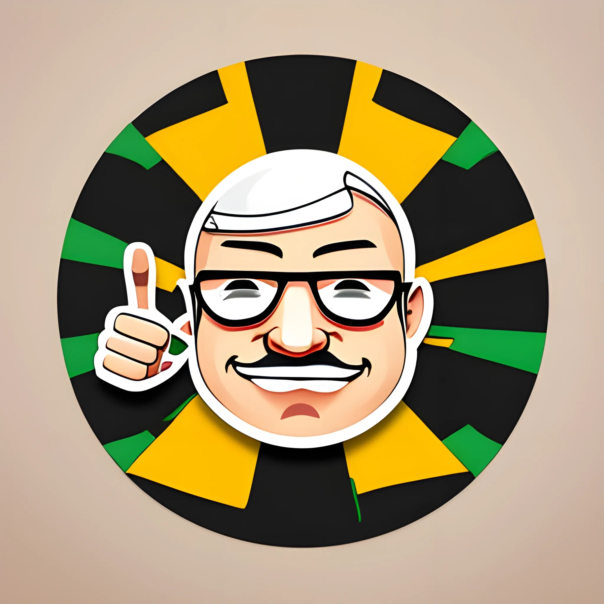 A set of digital stickers for WhatsApp featuring a stylized caricature of a cheerful professional painter holding painting tools and giving the "okay" hand sign with their left hand. The stickers are designed in a modern and minimalist art style, using clean lines and limited colors. Each sticker portrays a unique expression or action of the painter, showcasing their positivity and skill. The background of each sticker can be transparent or include simple decorative elements. These stickers add a touch of professionalism and creativity to WhatsApp conversations., Trippy, 3D