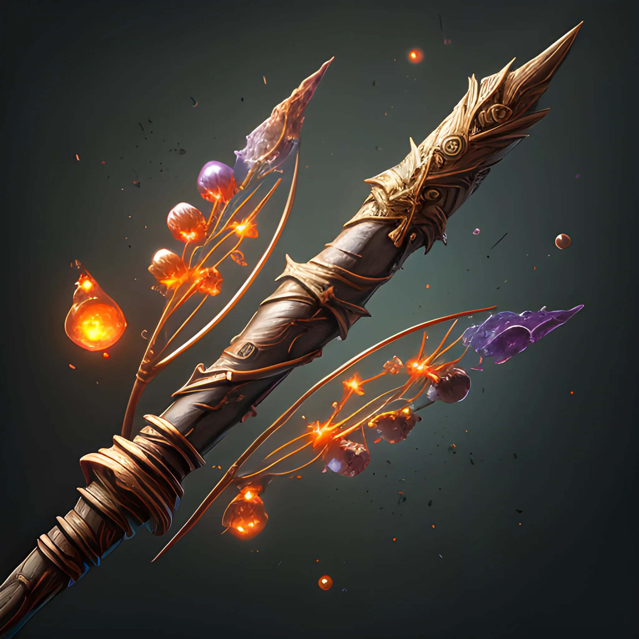 magic wand, magic staff, magic twig, 8k, high resolution, high quality, photorealistic, hyperealistic, detailed, detailed matte painting, deep color, fantastical, intricate detail, splash screen, complementary colors, fantasy concept art, 8k resolution trending on Artstation Unreal Engine 5