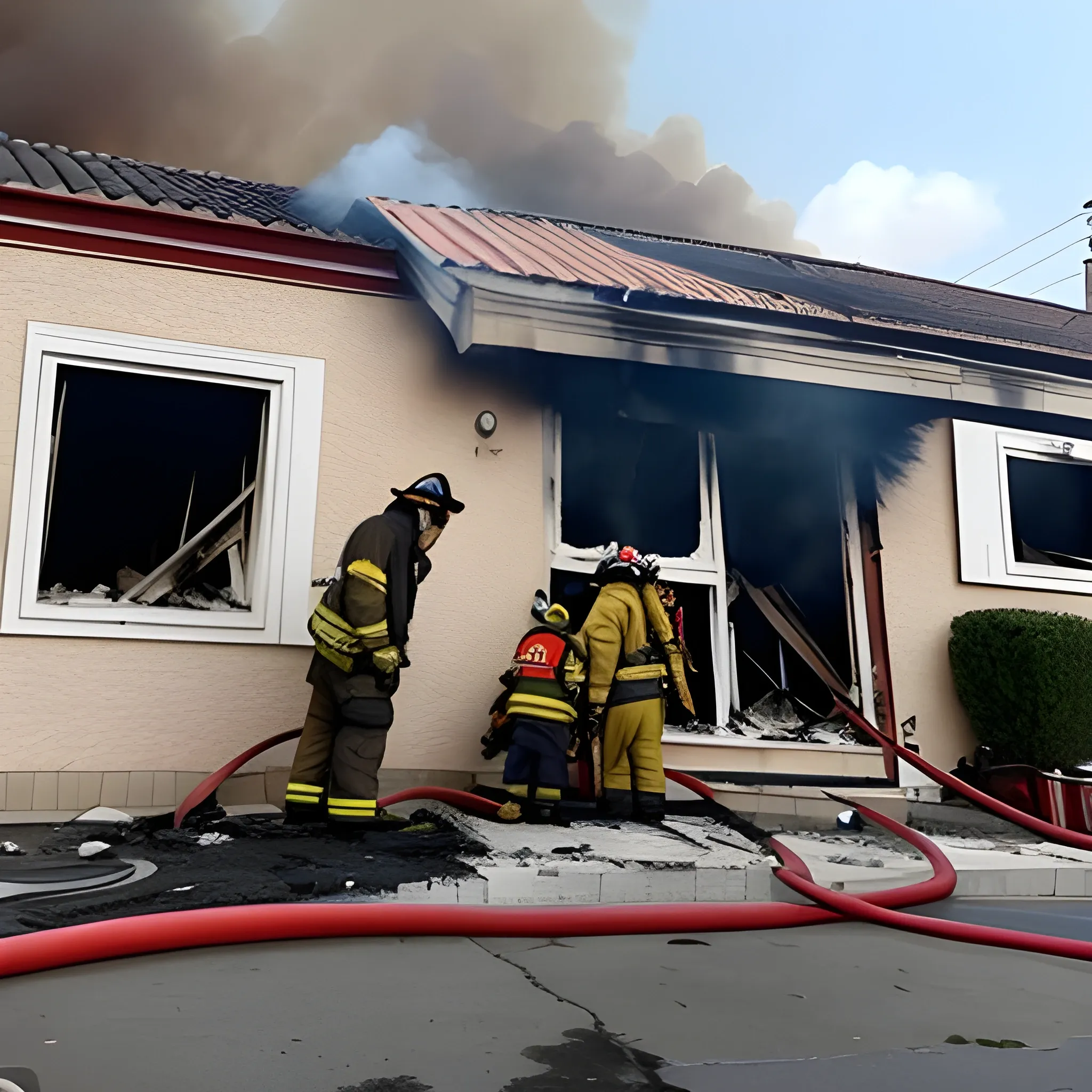 Una gata salvó a una familia de un incendio en su hogar, , Trippy