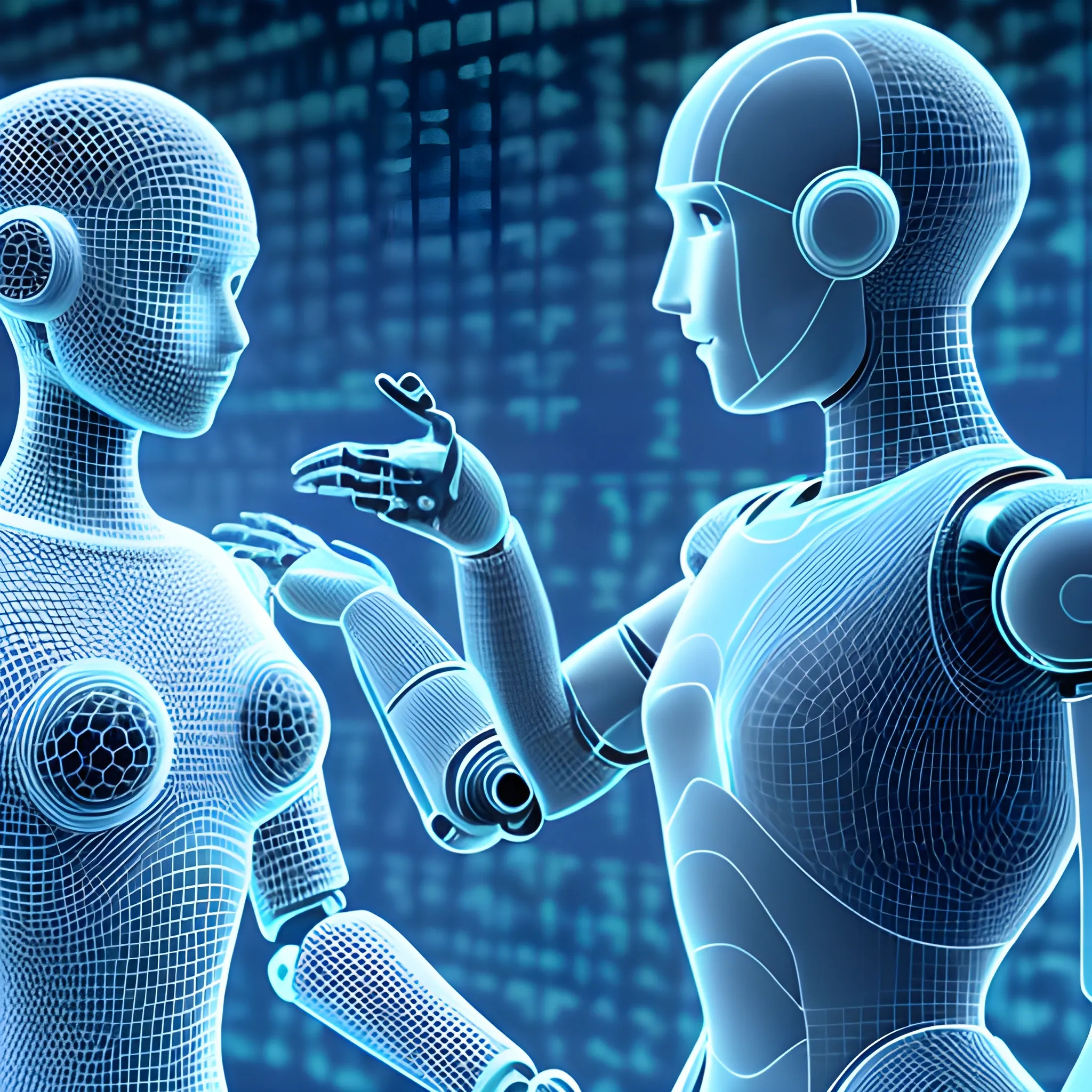 Machine Learning, Robot And Human Touching On Big Data Network C ...