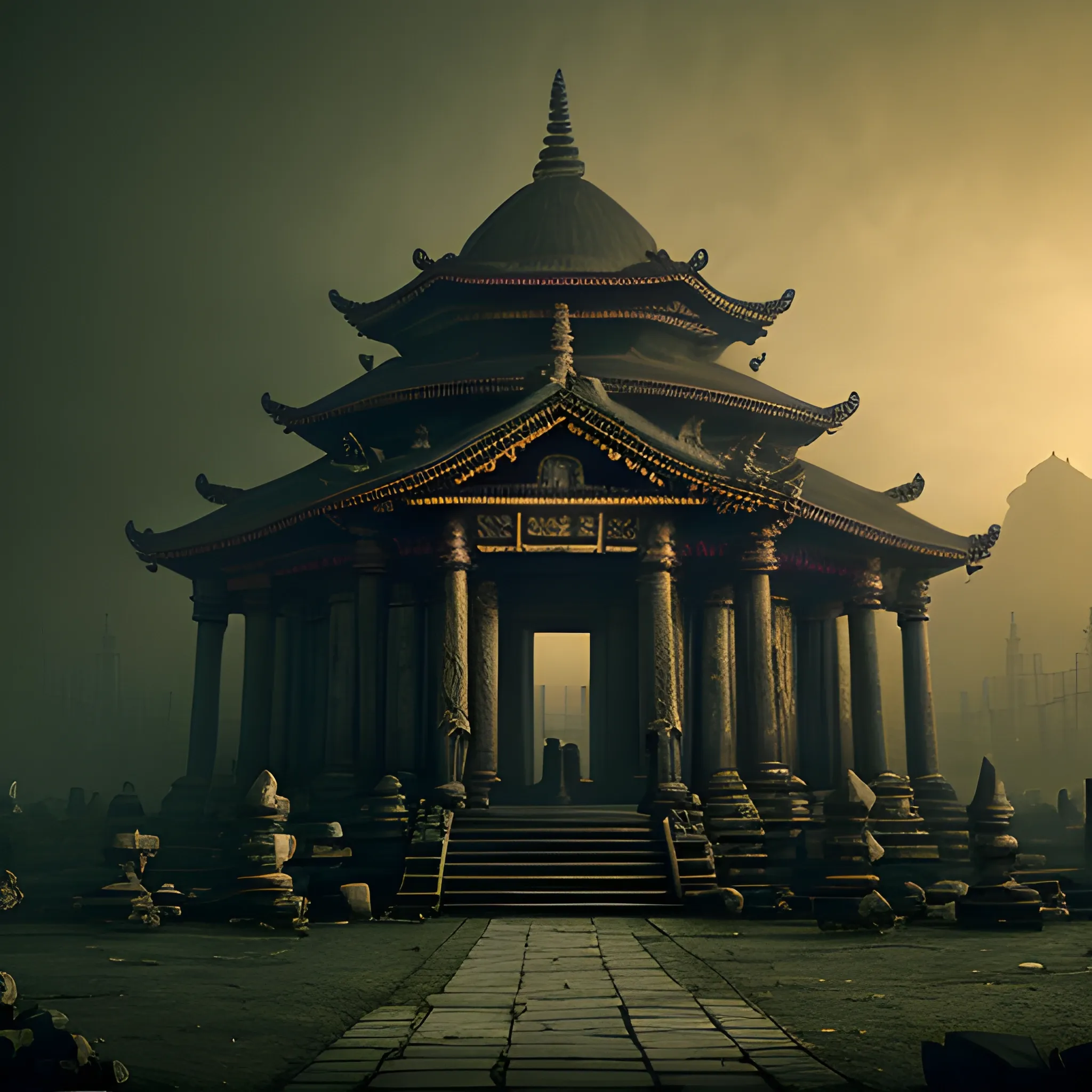 
abondend temple, dark, cinematic,4k resolution


