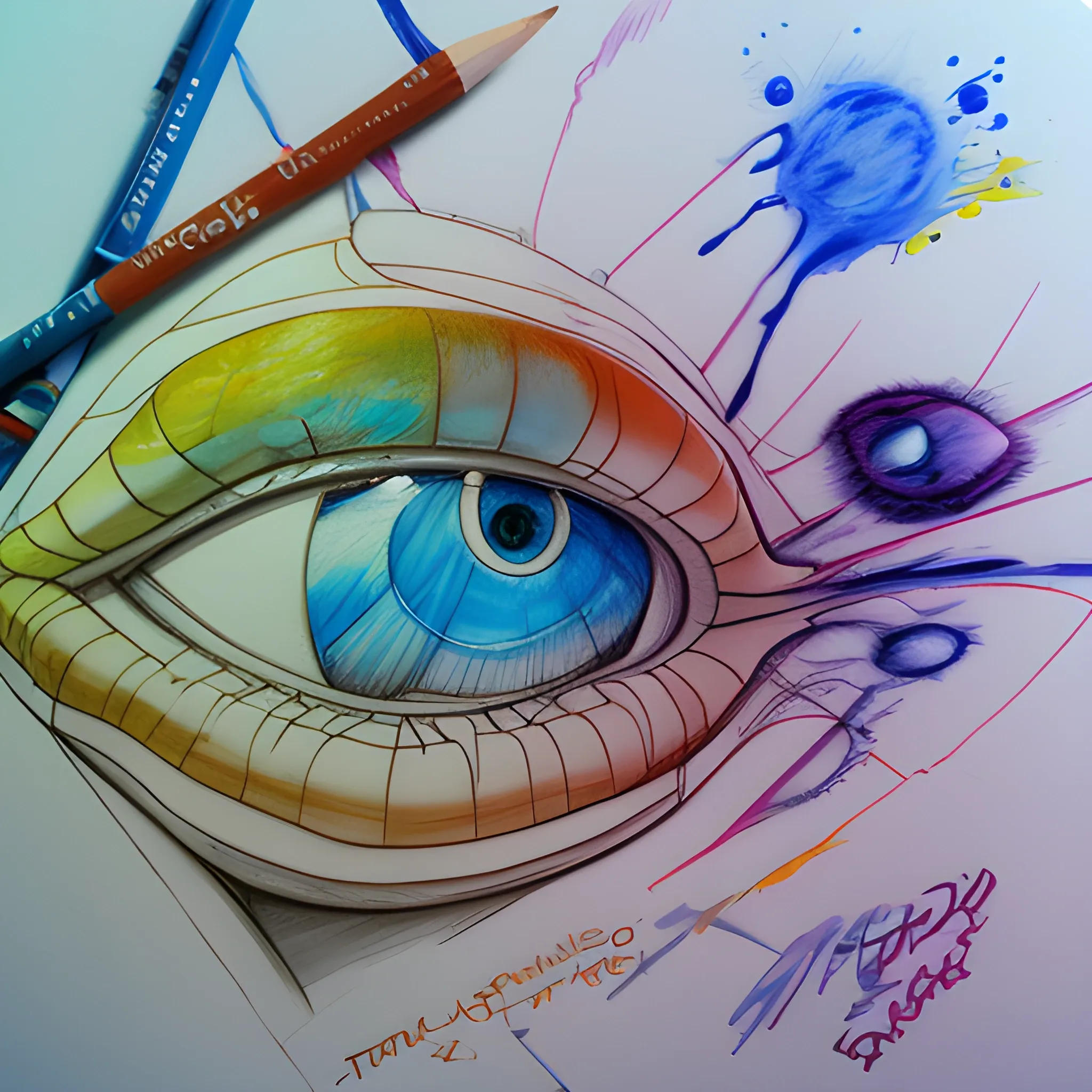 , Trippy, Cartoon, 3D, Pencil Sketch, Oil Painting, Water Color
