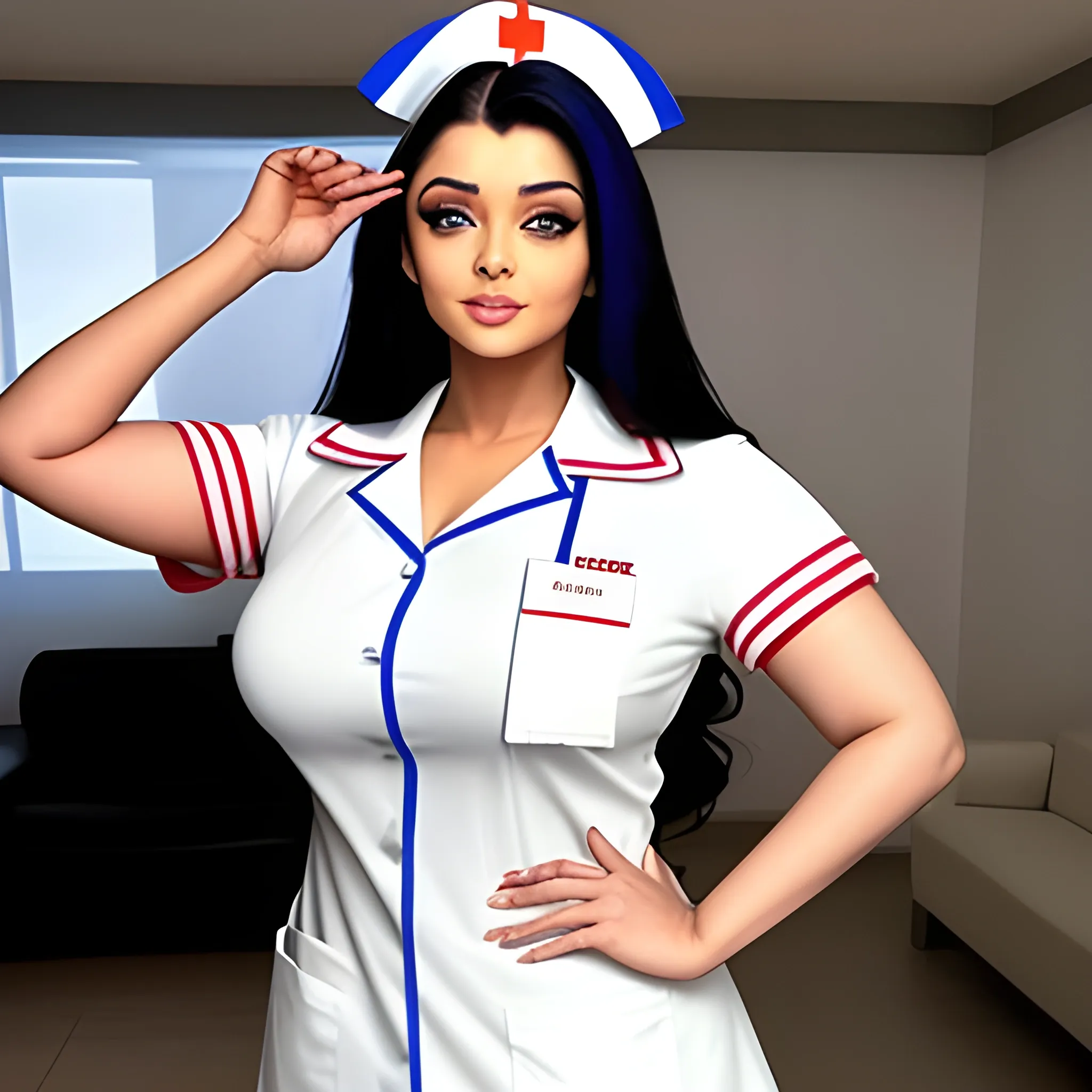 aishwarya rai thick nurse cosplay