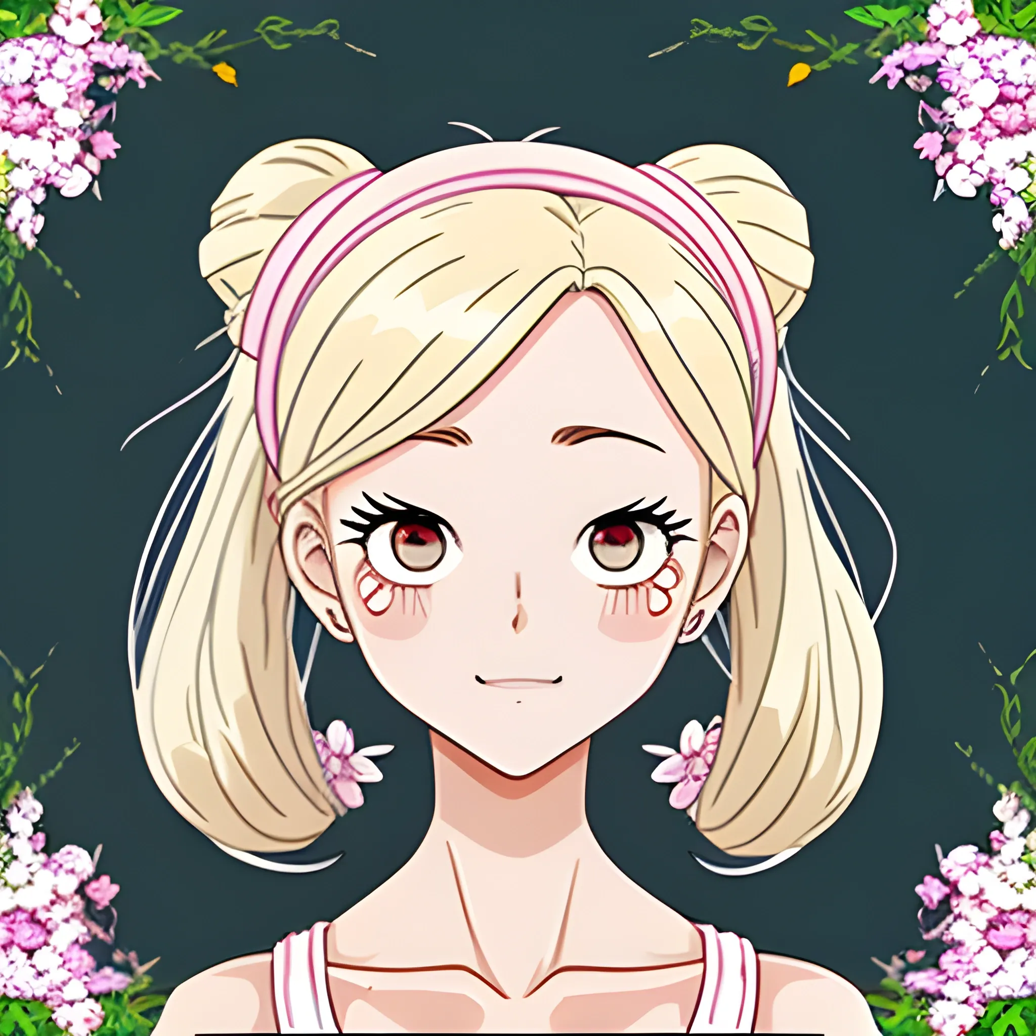 studio ghibli, where's waldo style,Gelda,8-10 years old,girl,blonde hair,twin ponytails,round face,fair skin,sparkling eyes,small cute nose,short stature,slim,agile,pink and white dress,white flowers,pink ribbons,white princess shoes,bow knot,little accessories,pink gem hair clip,white lace handkerchief,sweet,vibrant,young girl,brave,kind-hearted,fairytale princess,warm,dreamy,beautiful detailed eyes,beautiful detailed lips,extremely detailed eyes and face,longeyelashes, Cartoon, Cartoon,happy face