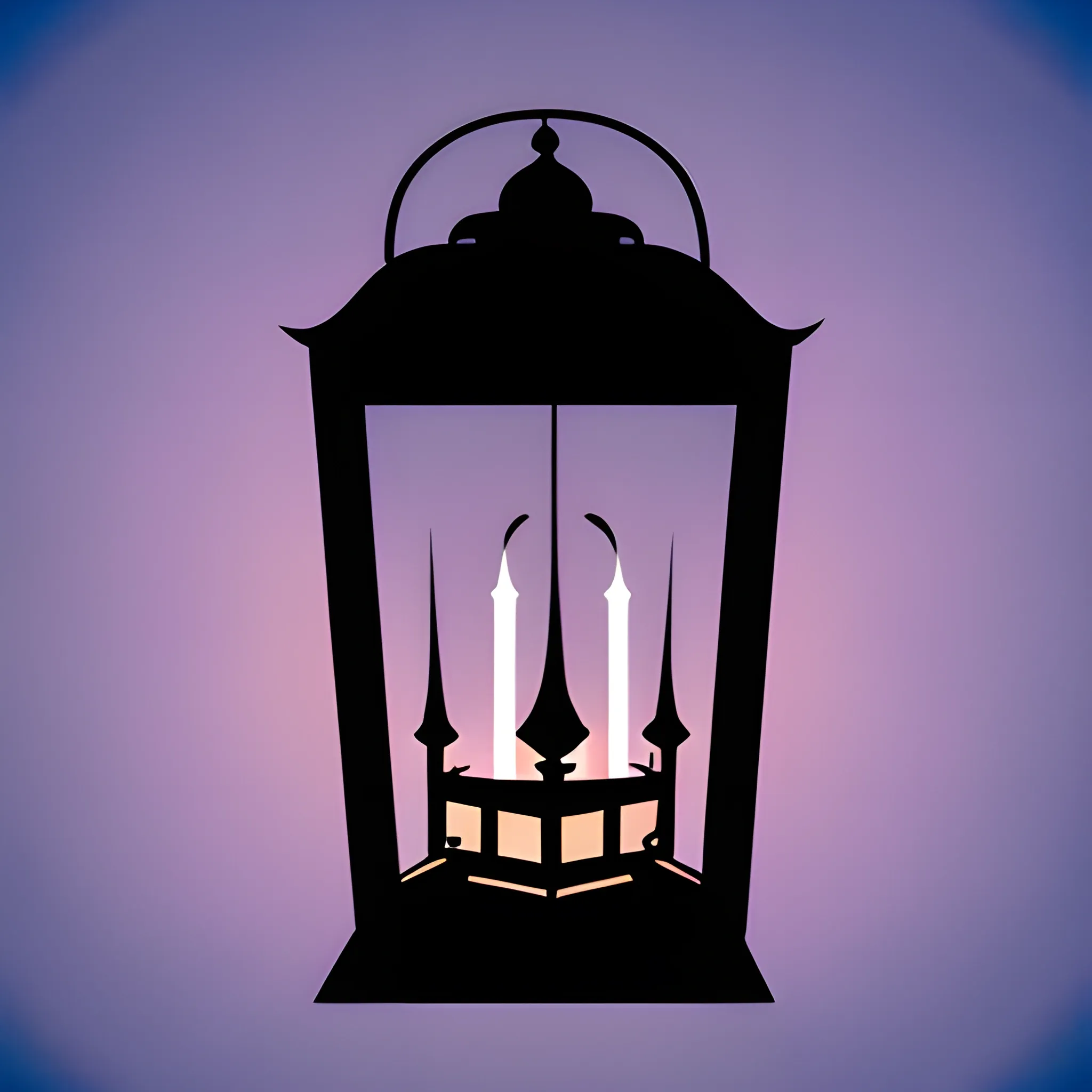 logo containing lantern  inspired by 'The Mystical Lanterns of AbuGazanfer,' ,style of ottoman era , , Trippy