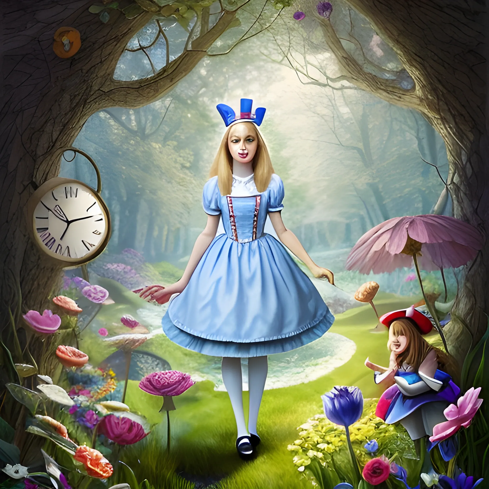 Realistic Alice in Wonderland



