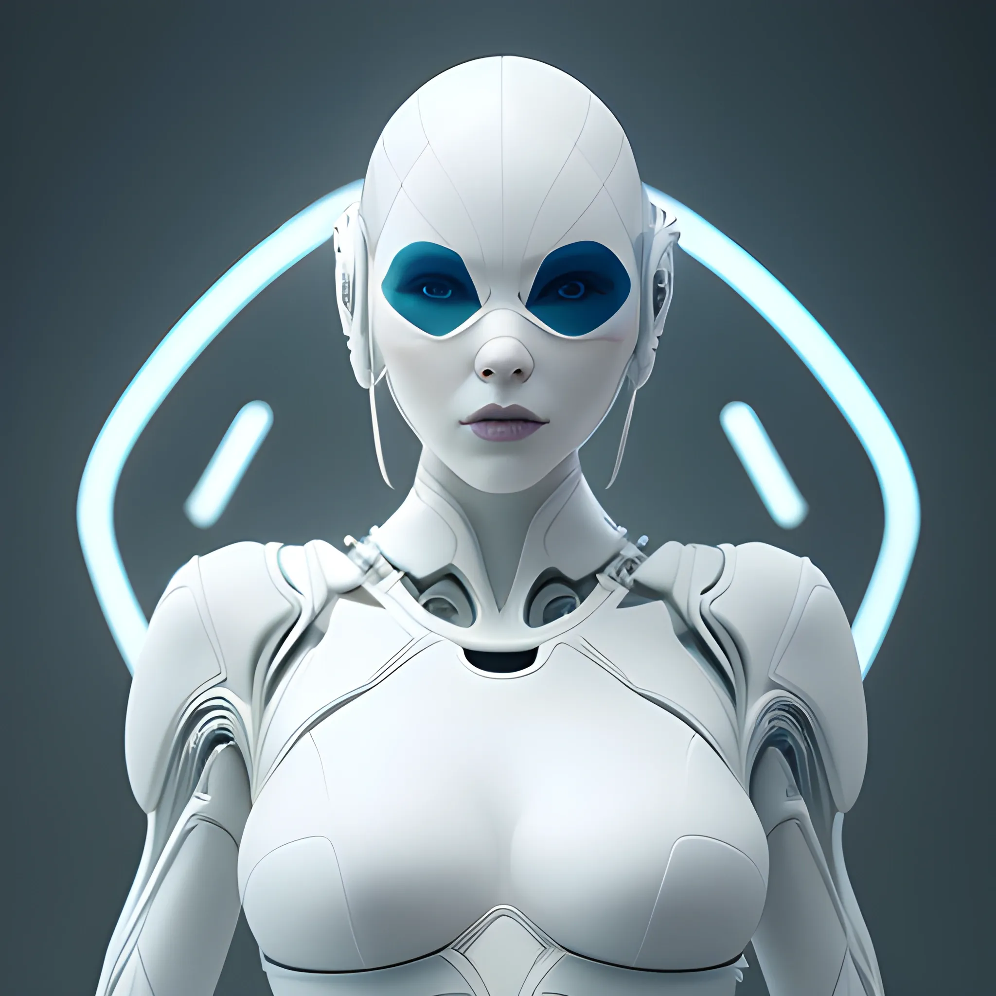 mdjrny-v4 style, A real perfect female anatomy made by beautiful and elegant pure white bio organic ceramic   hyper details   concept futuristic style and ecorchè style   cinematic lights   photo bashing   epic cinematic   octane render   extremely high detail   post processing   8k   denoise --upbeta --q 2 --v 4, 3D, 3D