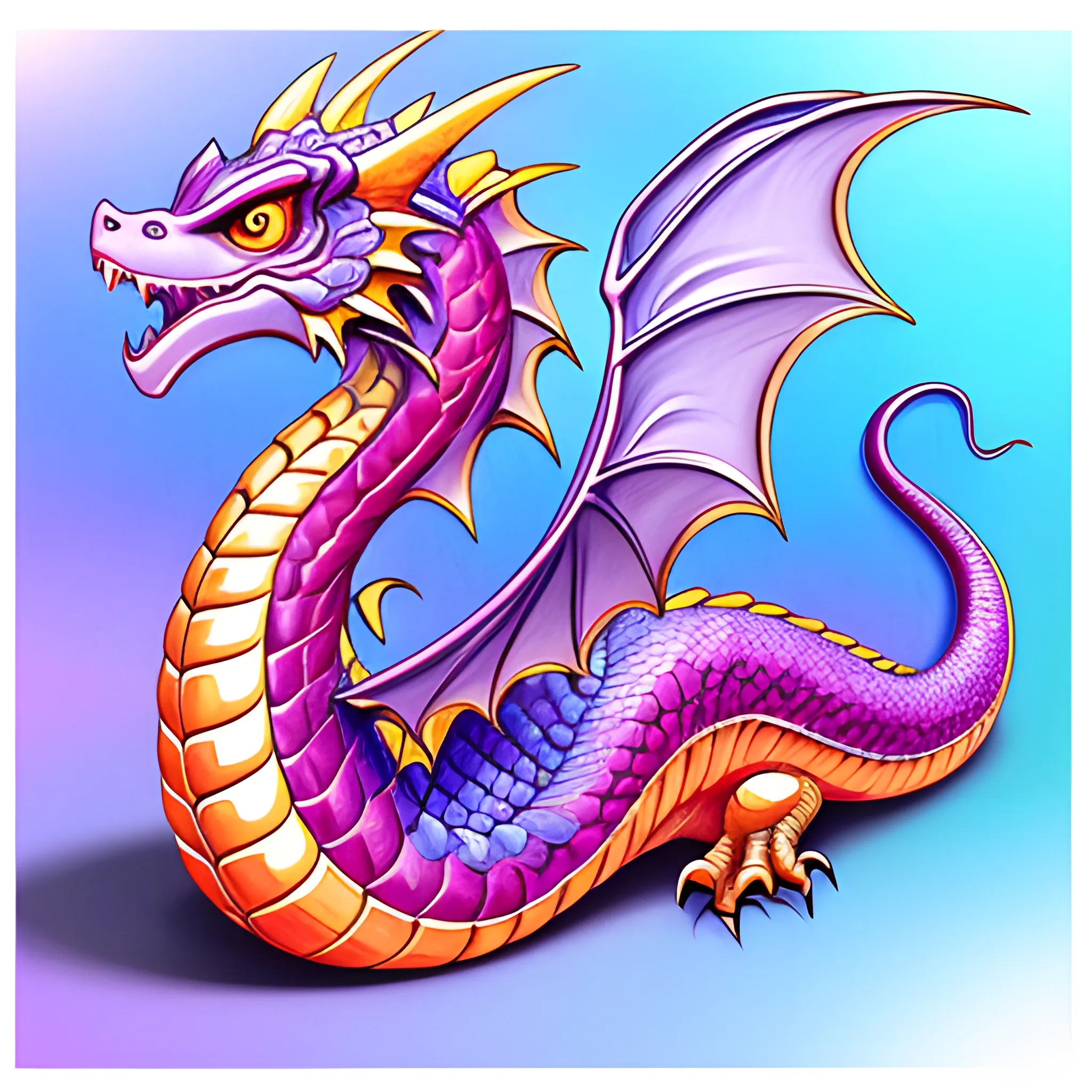 Create a vector  
Of small cute Baby dragon illustration,No background,Unique and creative,
8x detailing, upscale 8x, Cartoon, , Water Color, Oil Painting, Pencil Sketch, 3D, Cartoon, Trippy 