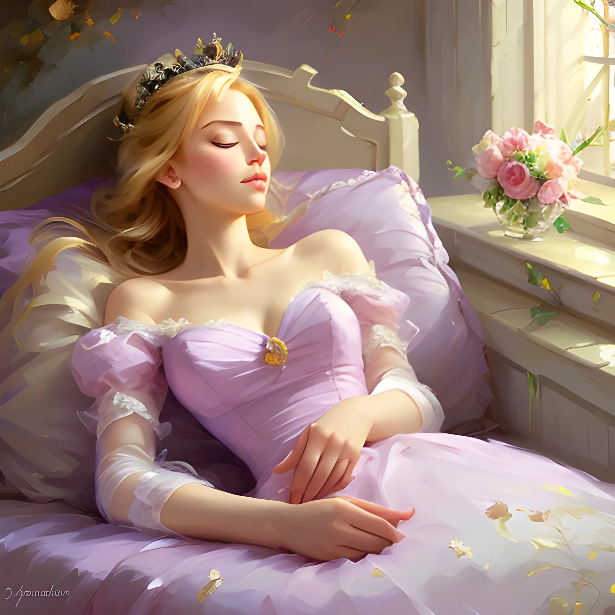 Sleeping beauty, Vladimir Volegov, Trippy