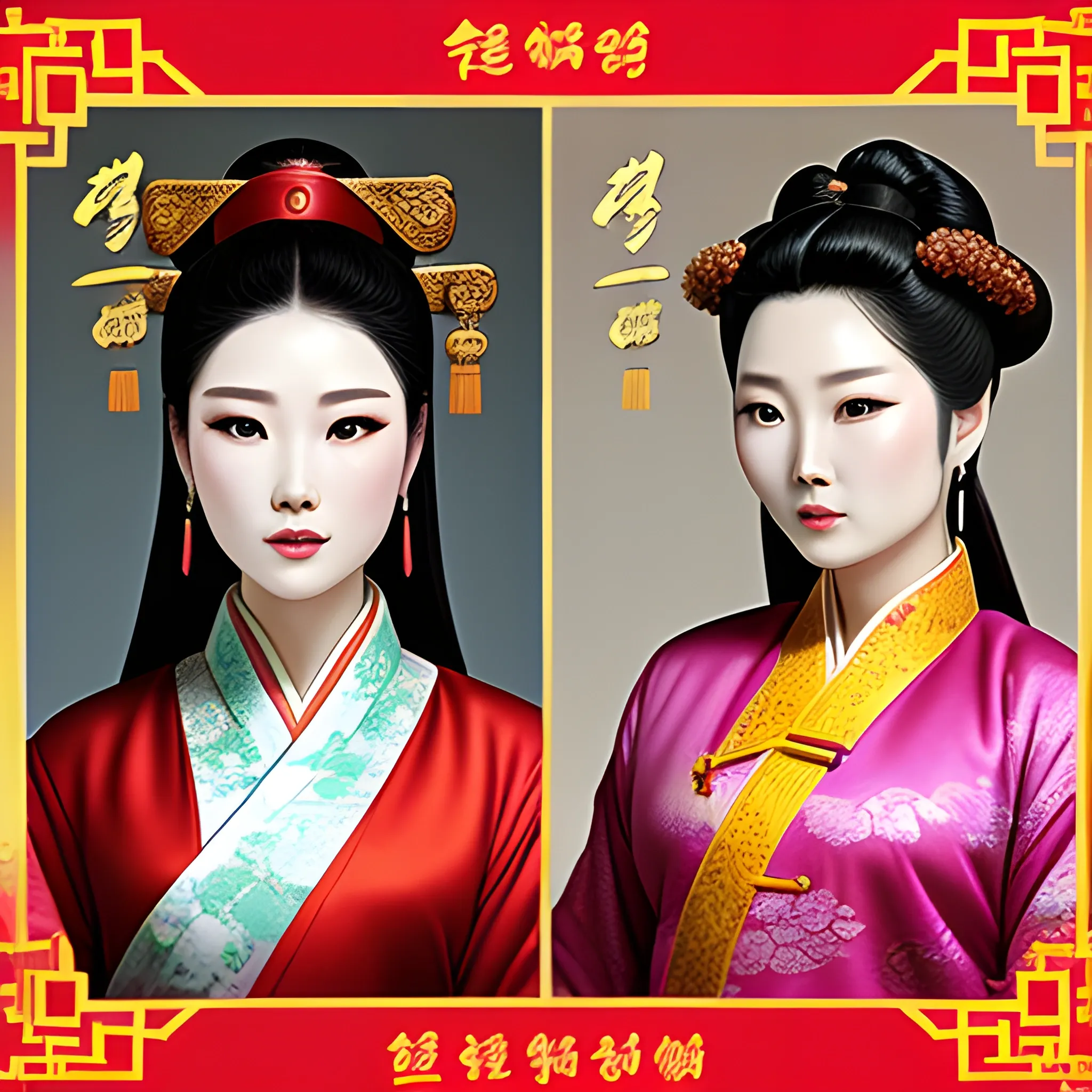 dynasty Han style women 