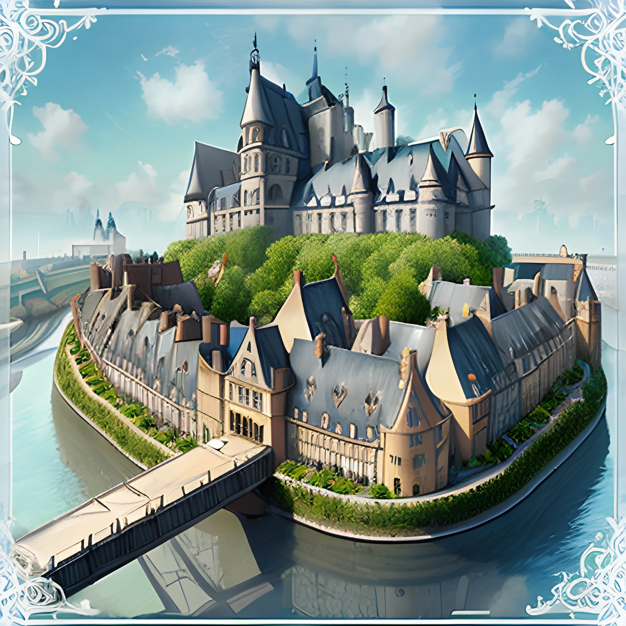 cité royale fantasy art
