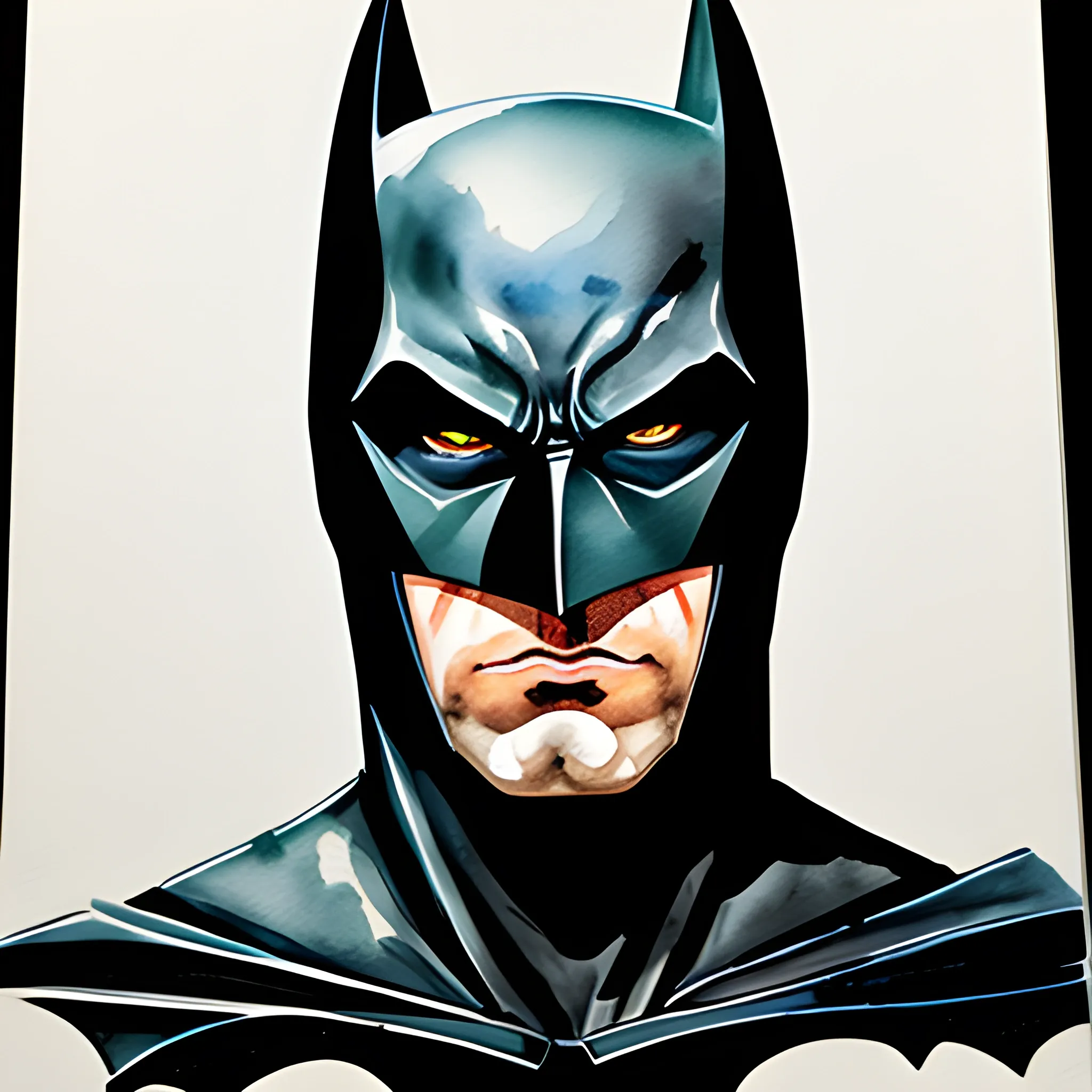 Batman, Water Color, Oil Painting - Arthub.ai