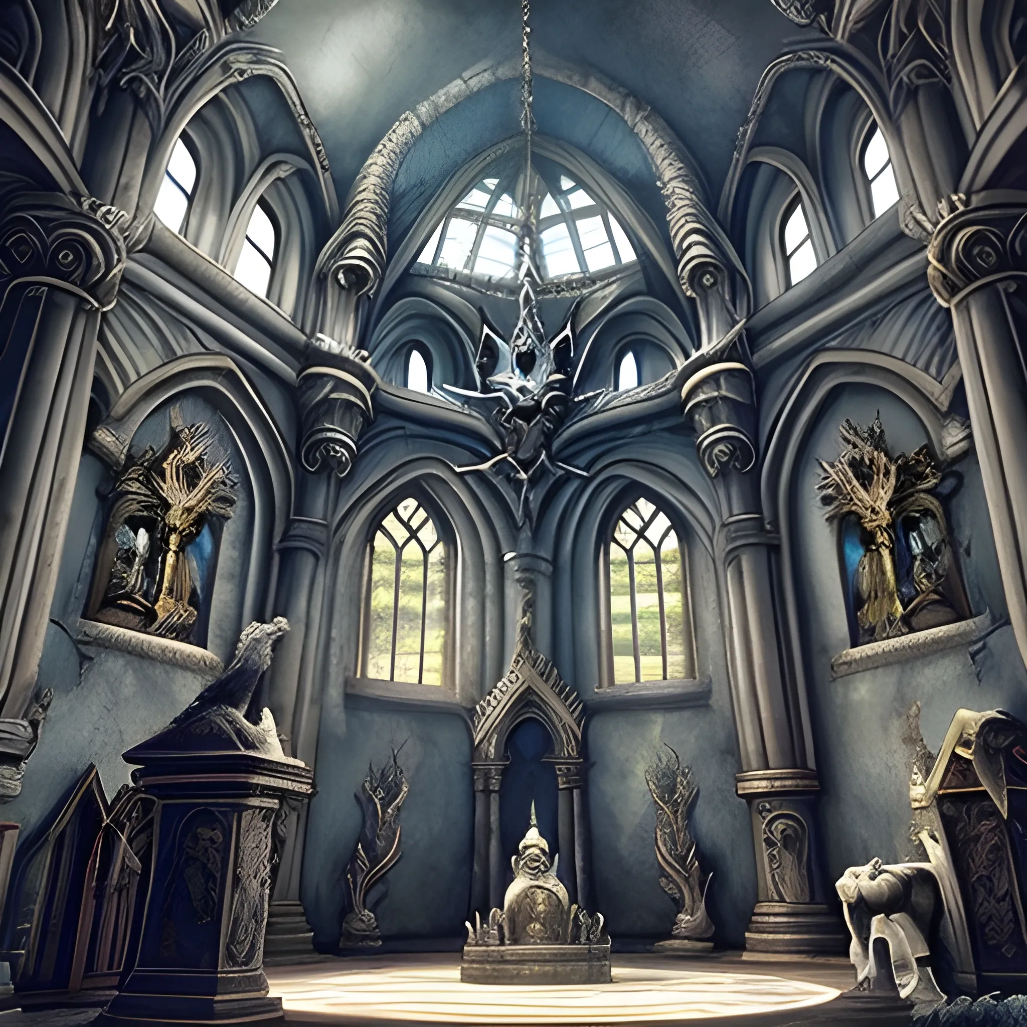 Sanctuary of griffins fantasy 