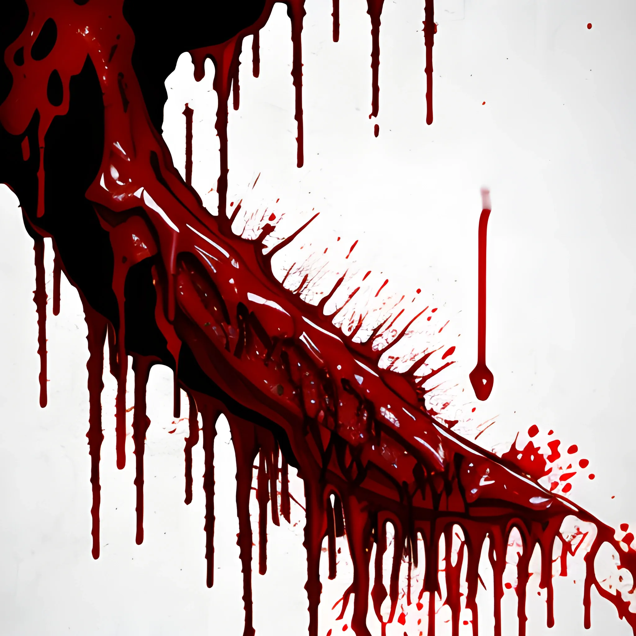 blood dripping wallpaper