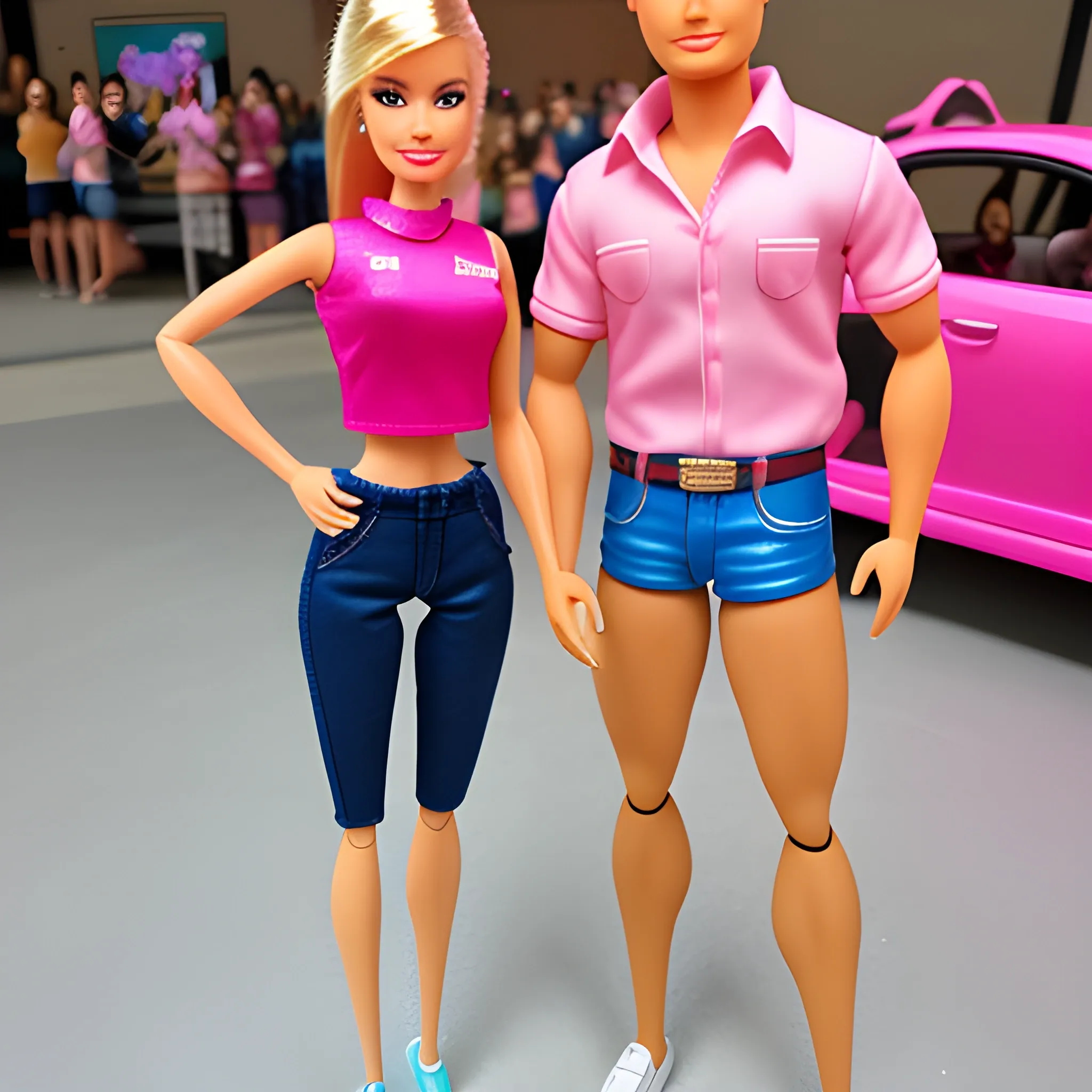 barbie and ken