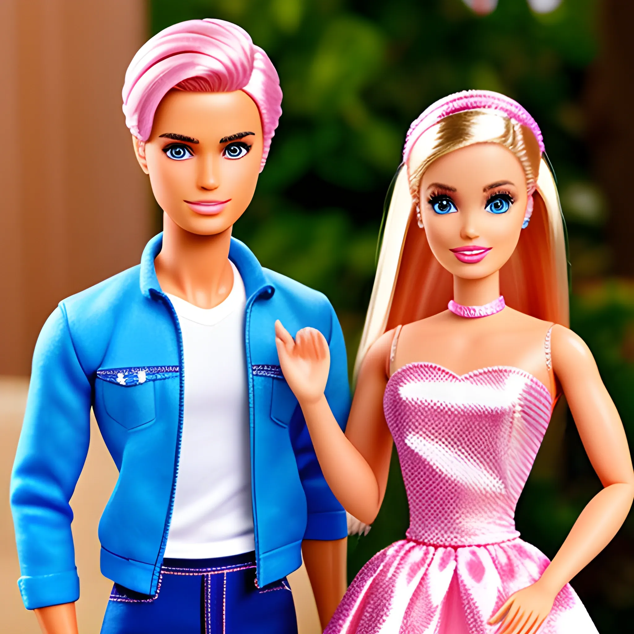 barbie and ken shocked