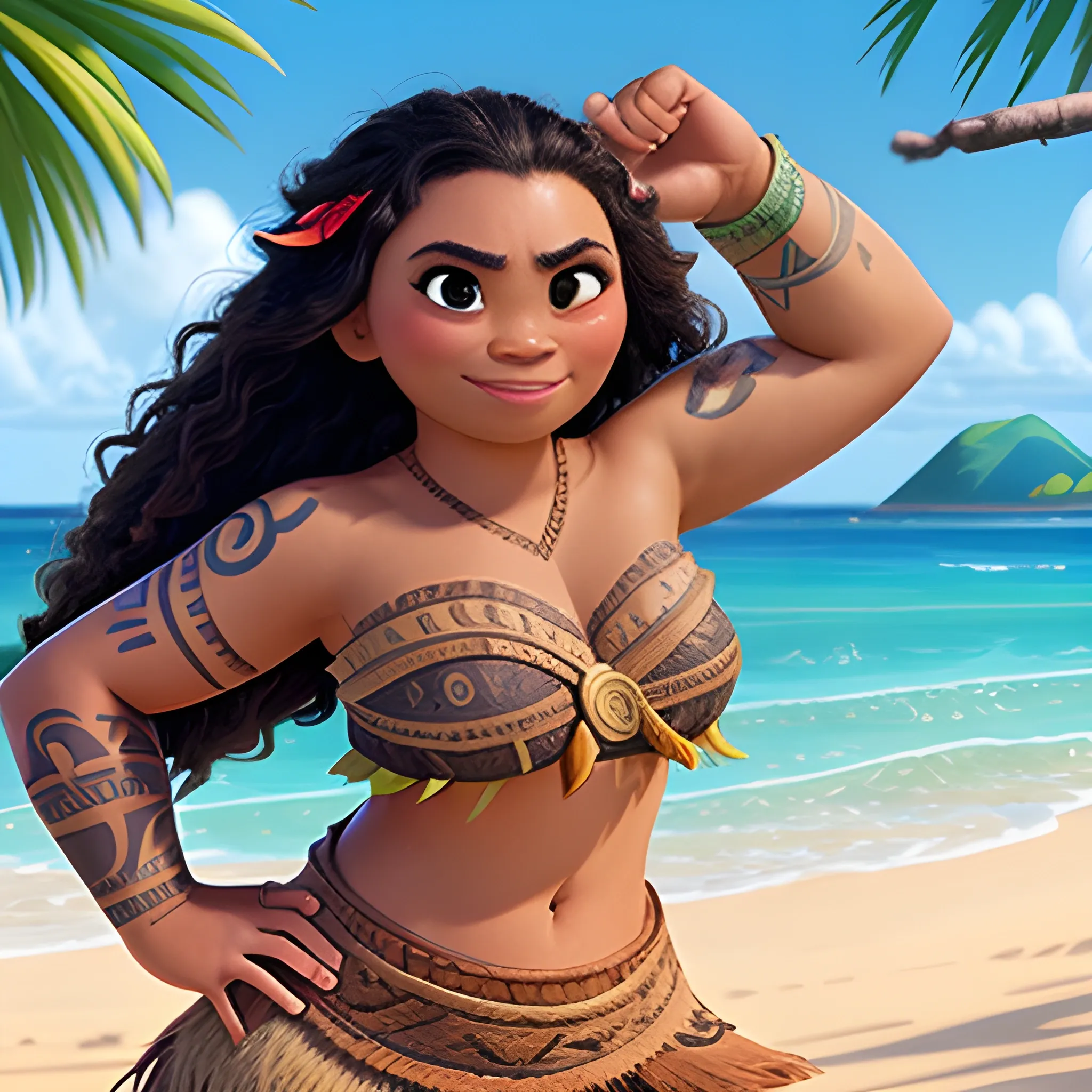 Moana sexy face Movie
Detailed