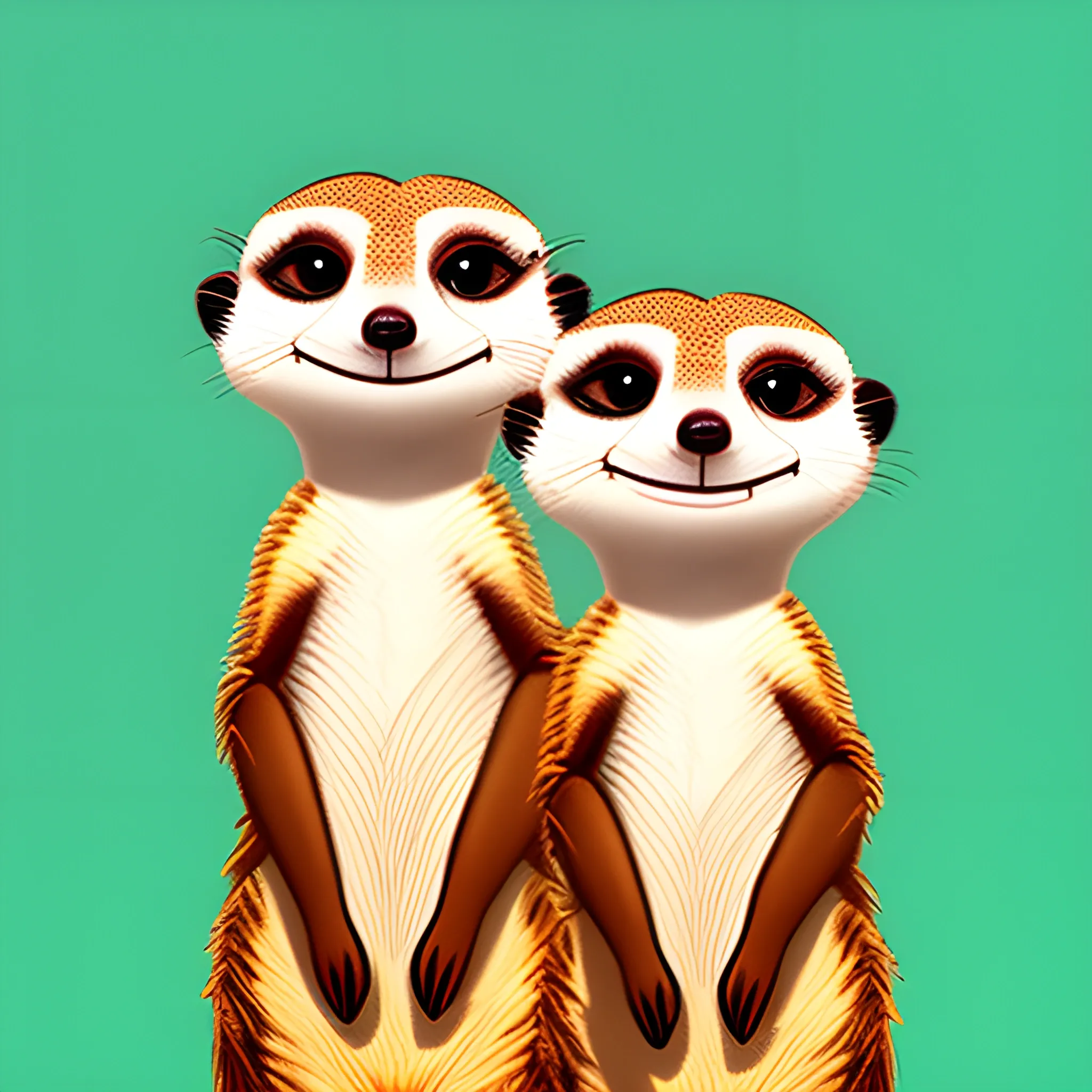 The app icon showcases a cute and simplified cartoon meerkat. Meerkats are small, social mammals known for their curious and vigilant behavior, making them a perfect fit for an app that connects nearby people for activities and communication.
, Pencil Sketch